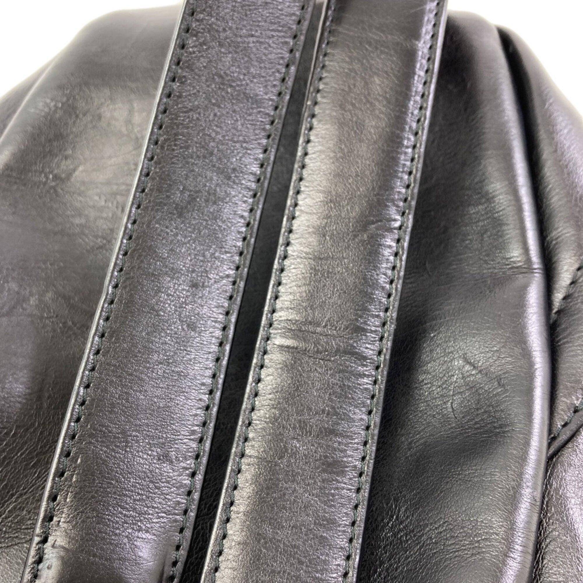 Balenciaga Black Leather Backpack (Pre-Owned)