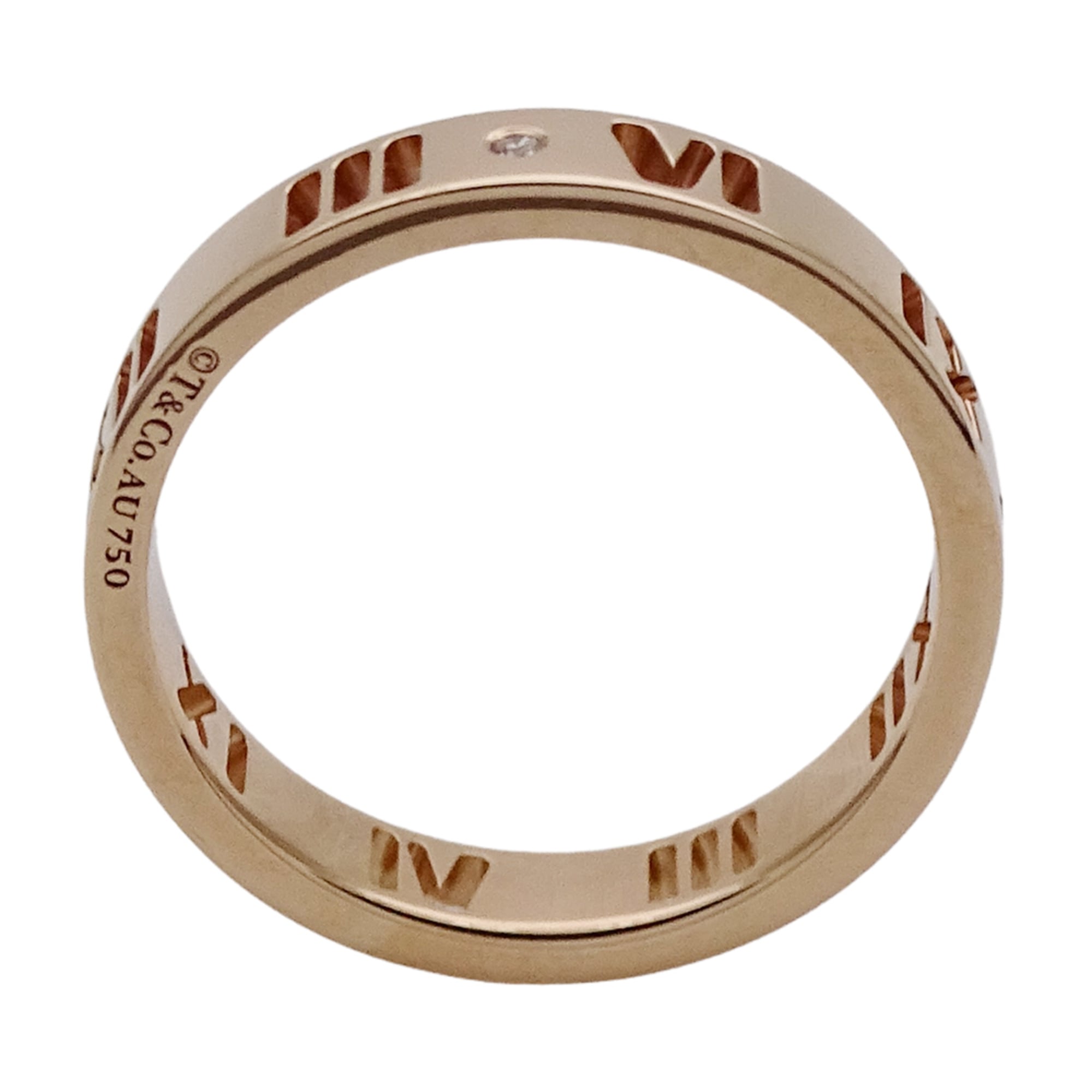 Tiffany Pink Gold Pink Gold (18K) Band Ring (Pre-Owned)