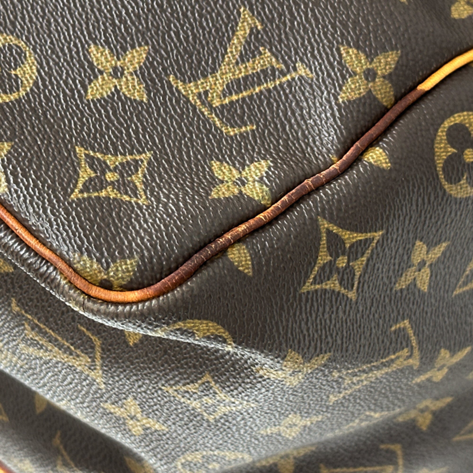 Louis Vuitton Brown Monogram Monogram Boston Bag Handbag (Pre-Owned)