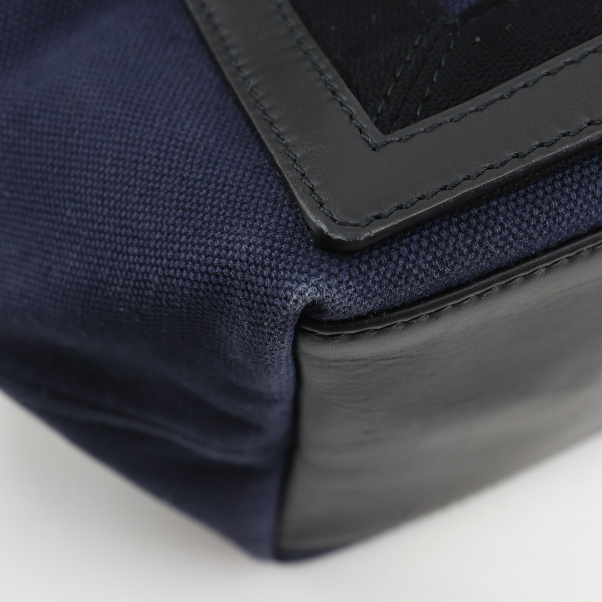 Balenciaga Navy Canvas Tote Bag (Pre-Owned)