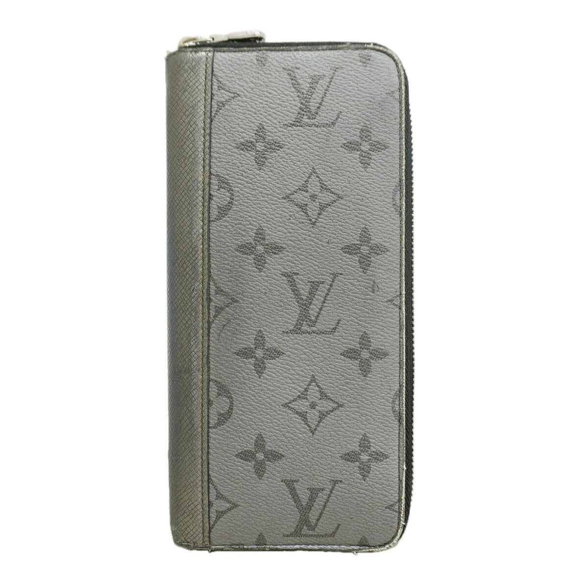 Louis Vuitton Silver Long Wallet (Bi-Fold) (Pre-Owned)