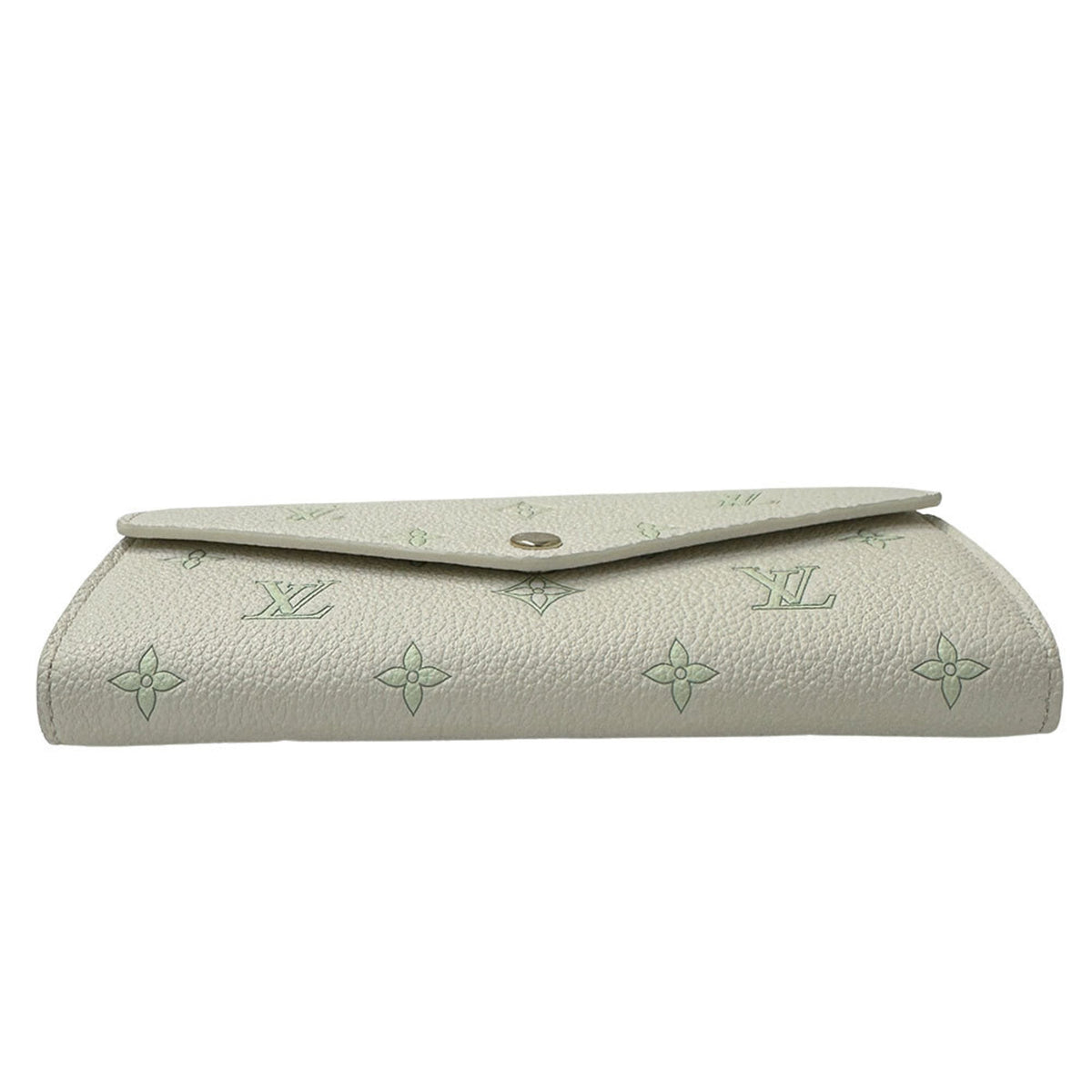 Louis Vuitton Monogram Empreinte White Monogram Empreinte Long Wallet (Bi-Fold) (Pre-Owned)