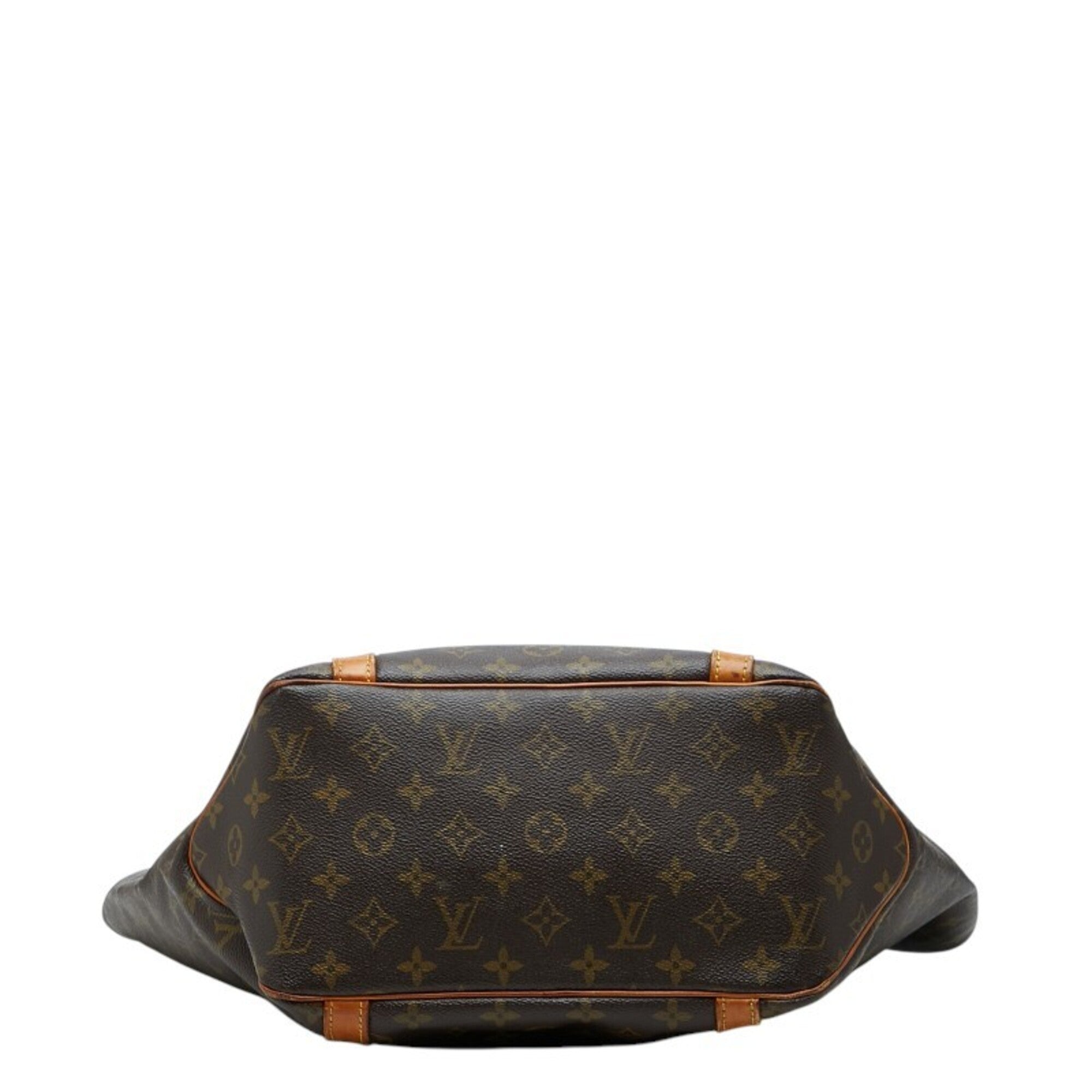 Louis Vuitton Brown Pvc Leather Shoulder Bag Tote Bag (Pre-Owned)
