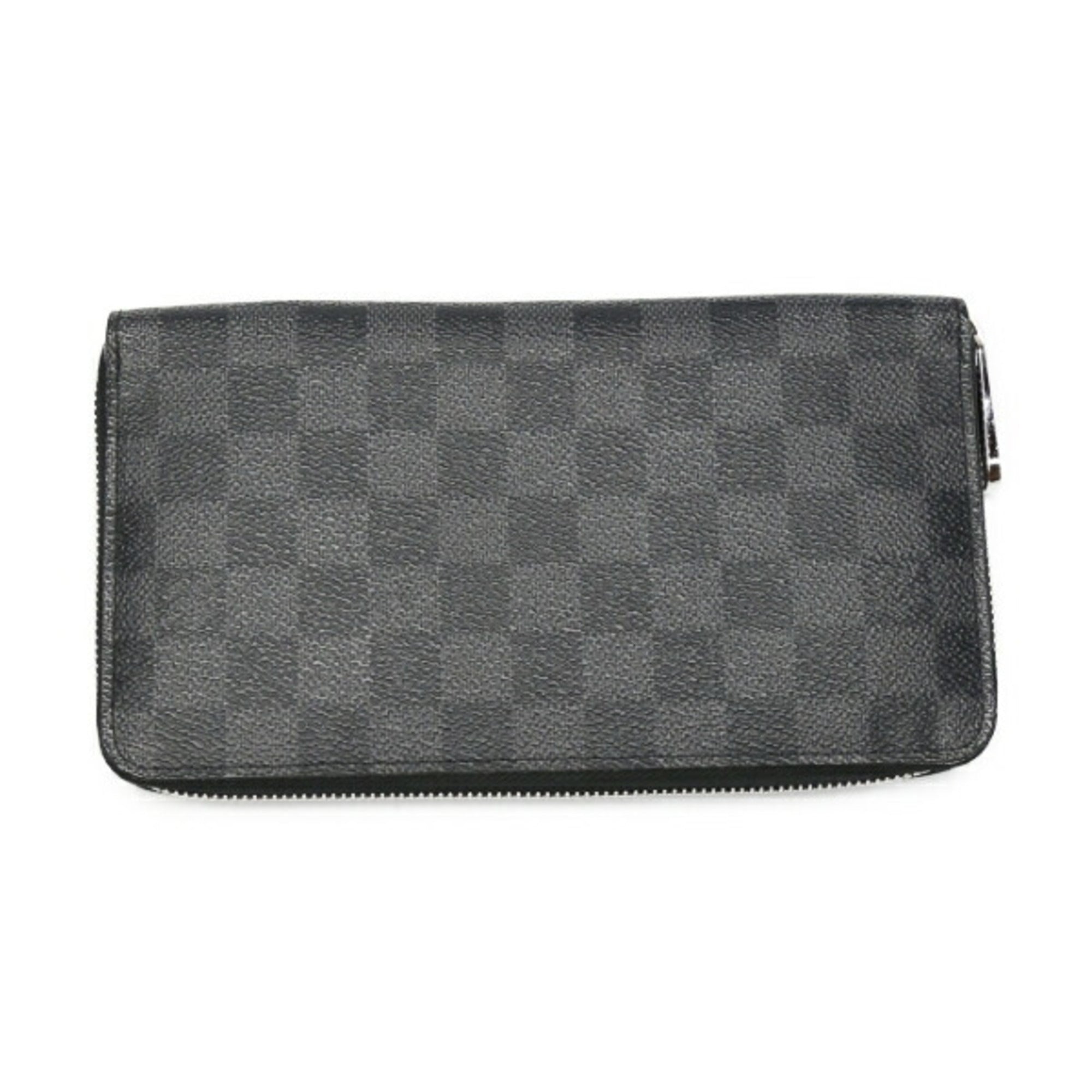 Louis Vuitton Black Damier Graphite Long Wallet (Bi-Fold) (Pre-Owned)