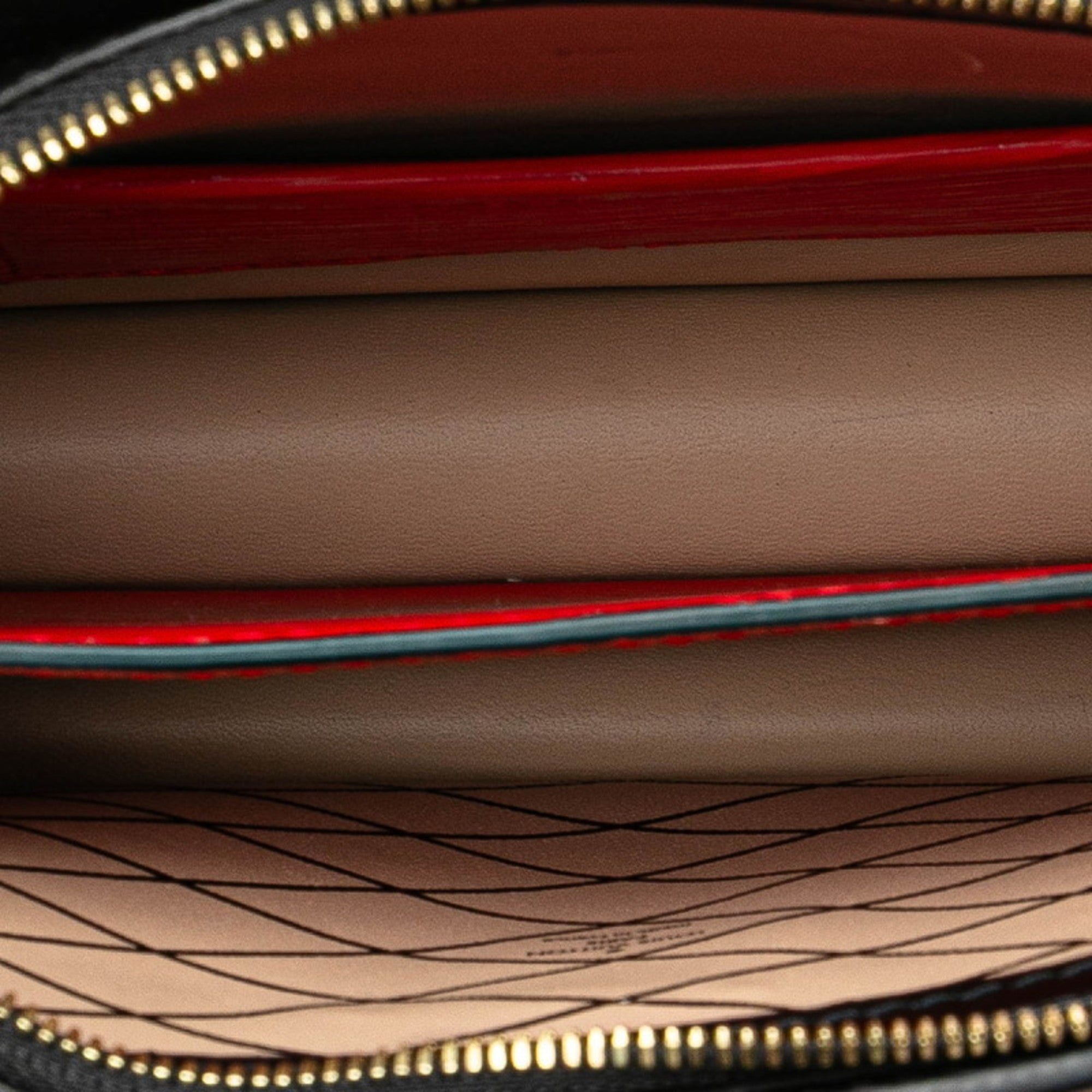 Louis Vuitton Epi Black Rouge Leather Clutch Bag Shoulder Bag (Pre-Owned)