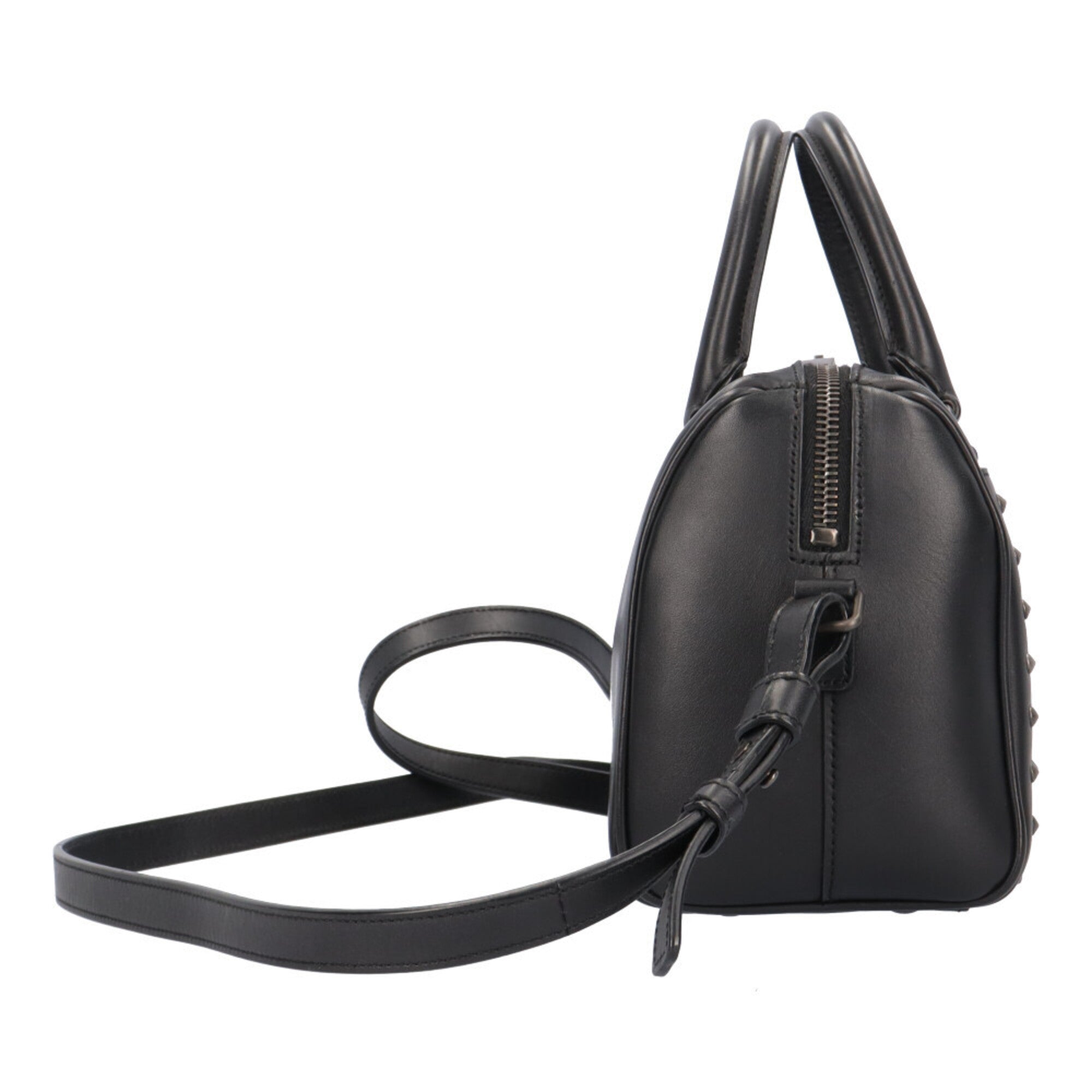 Saint Laurent Black Leather Shoulder Bag (Pre-Owned)