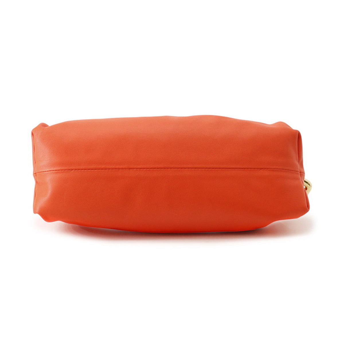 Bottega Veneta Orange Leather Shoulder Bag (Pre-Owned)