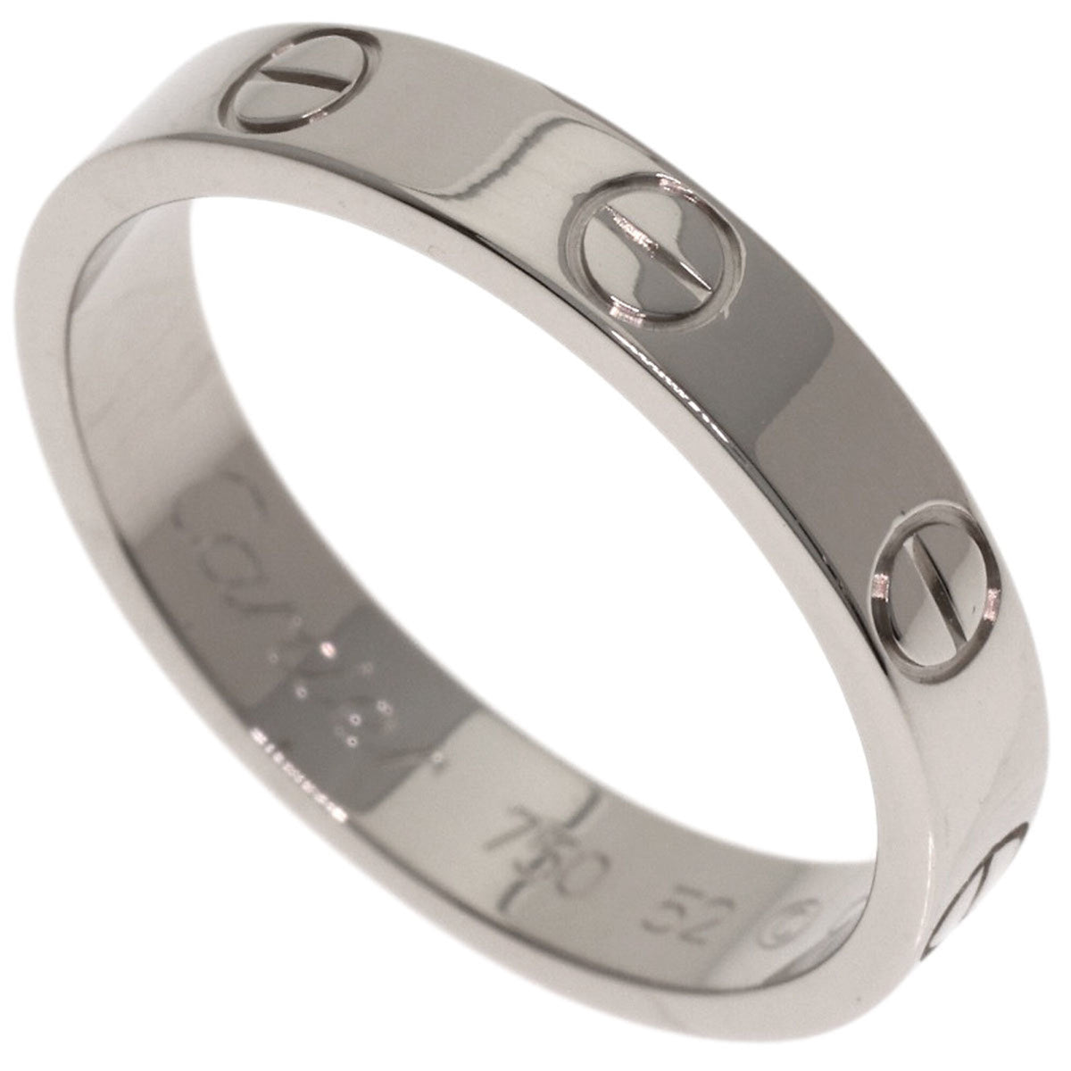 Cartier White Gold (18K) Band Ring (Pre-Owned)