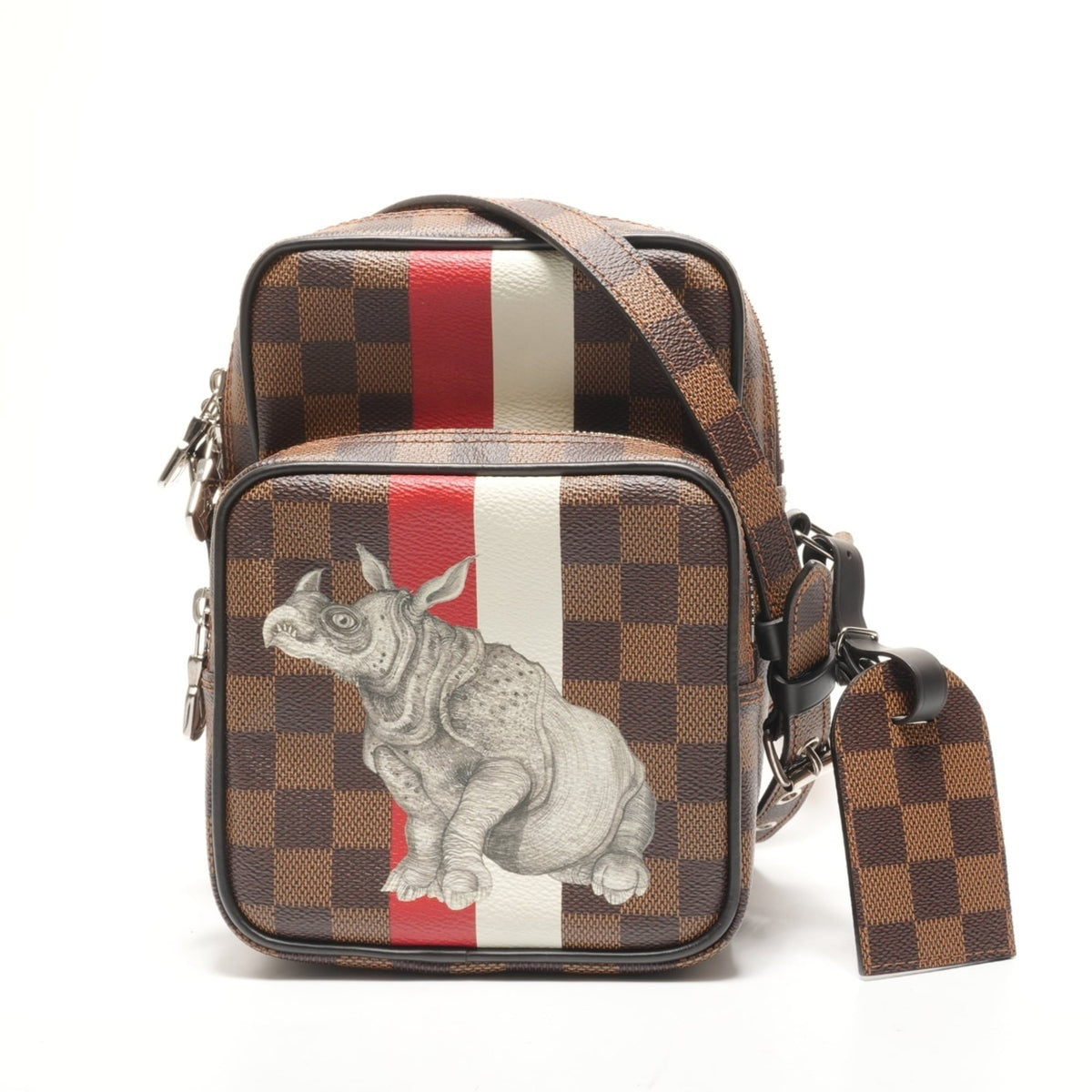 Louis Vuitton Damier Brown Damier Canvas Shoulder Bag (Pre-Owned)