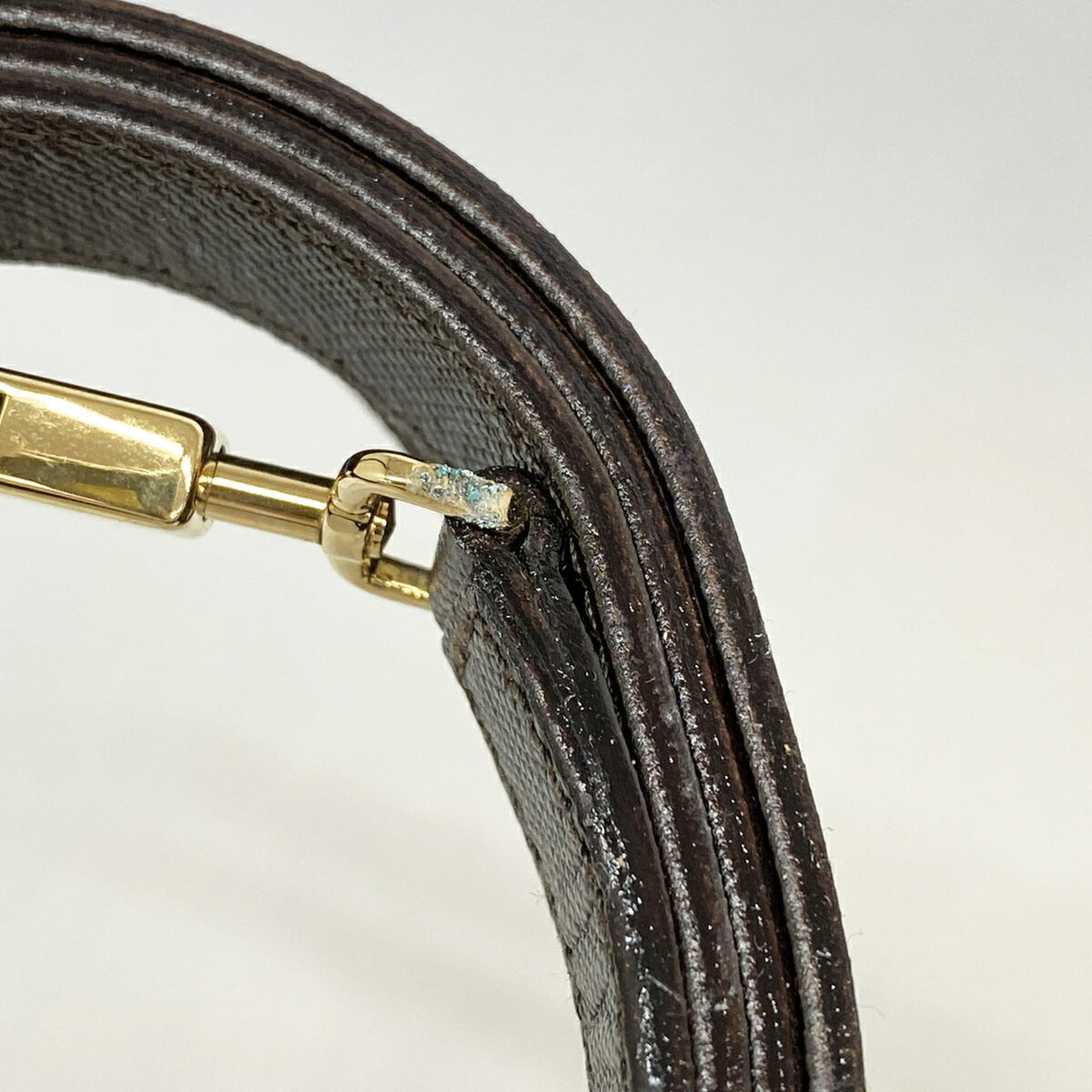 Salvatore Ferragamo Brown Leather Handbag (Pre-Owned)
