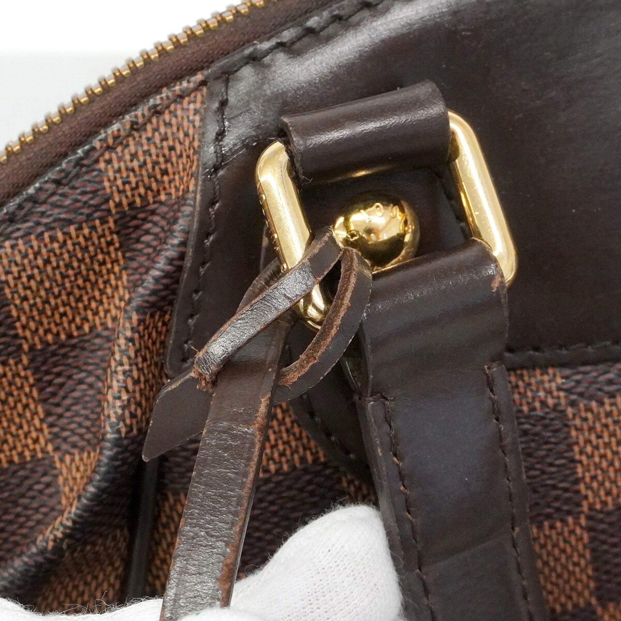 Louis Vuitton Ebene Handbag (Pre-Owned)