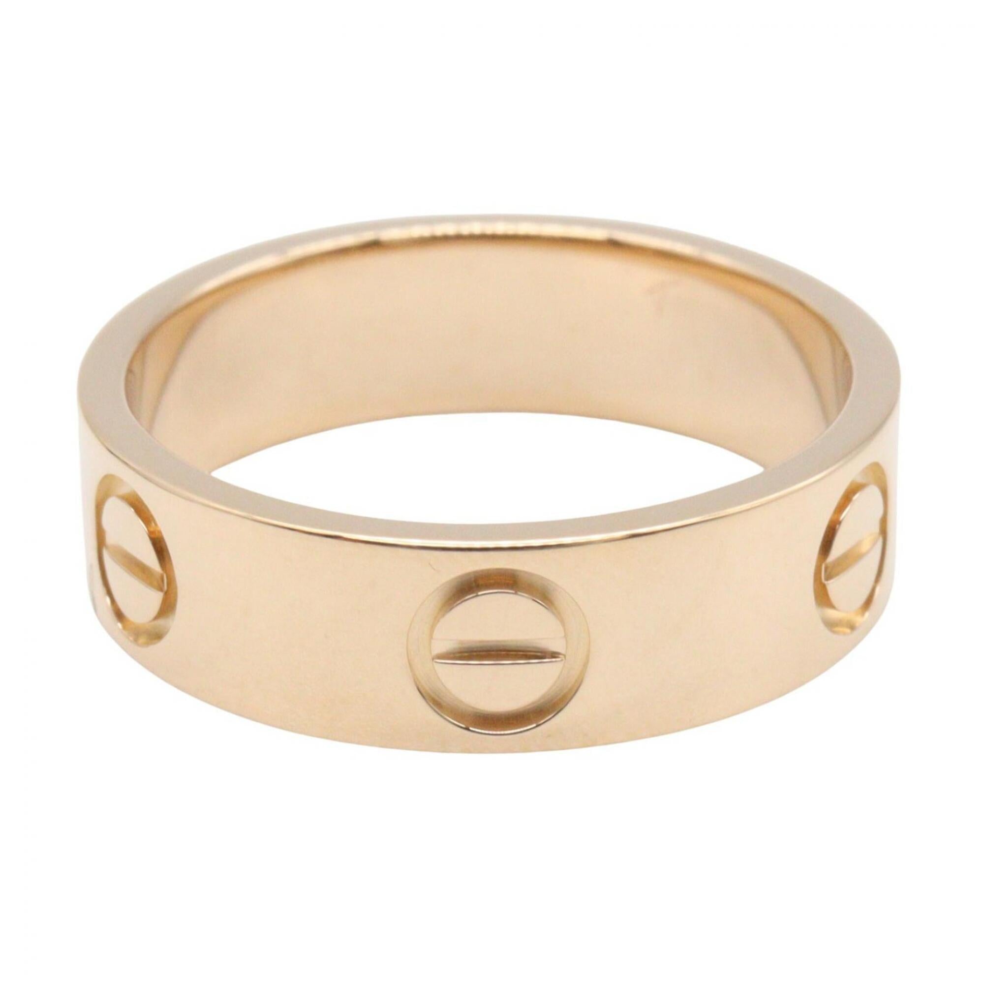 Cartier Gold Pink Gold (18K) Band Ring (Pre-Owned)