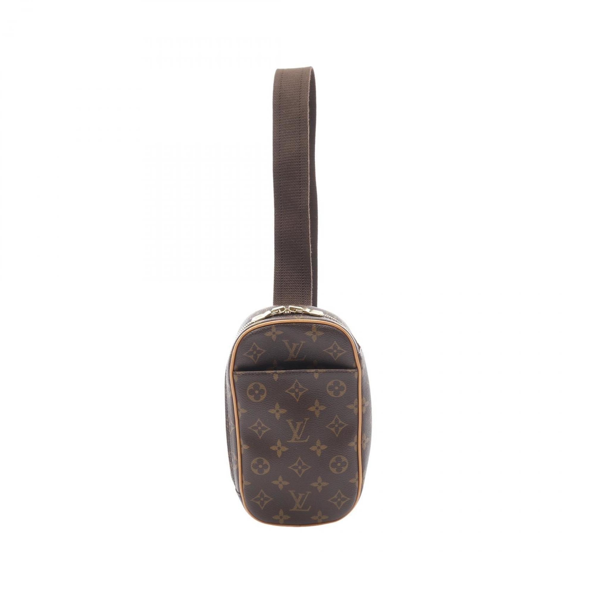 Louis Vuitton Brown Pvc Coated Canvas Leather Fanny Pack (Pre-Owned)