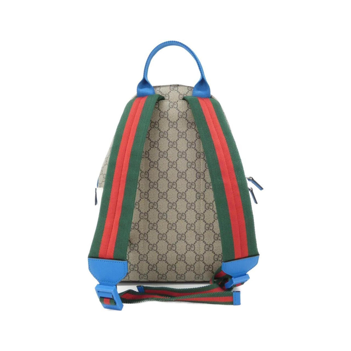 Gucci Beige Multi-Color Gg Supreme Backpack (Pre-Owned)