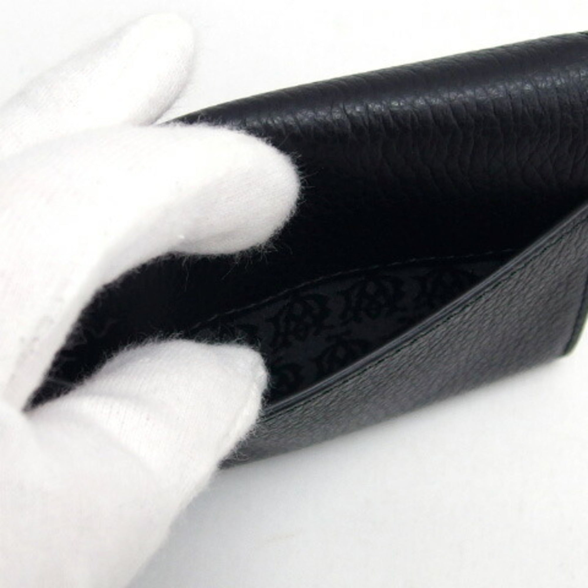 Dunhill Black Leather Coin Purse/Coin Case (Pre-Owned)