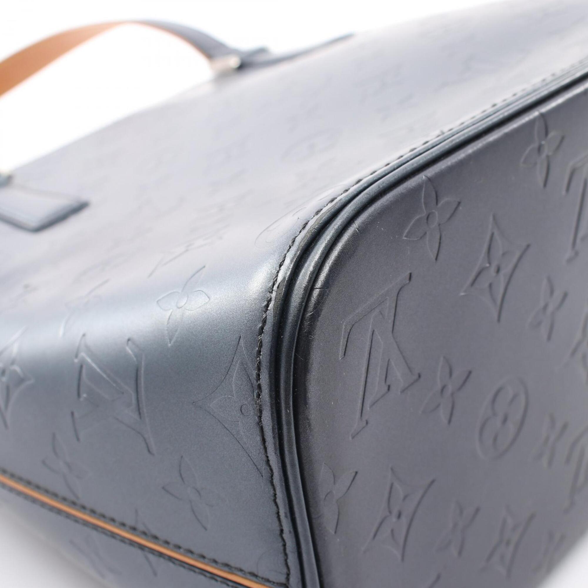 Louis Vuitton Blue Navy Leather Handbag (Pre-Owned)