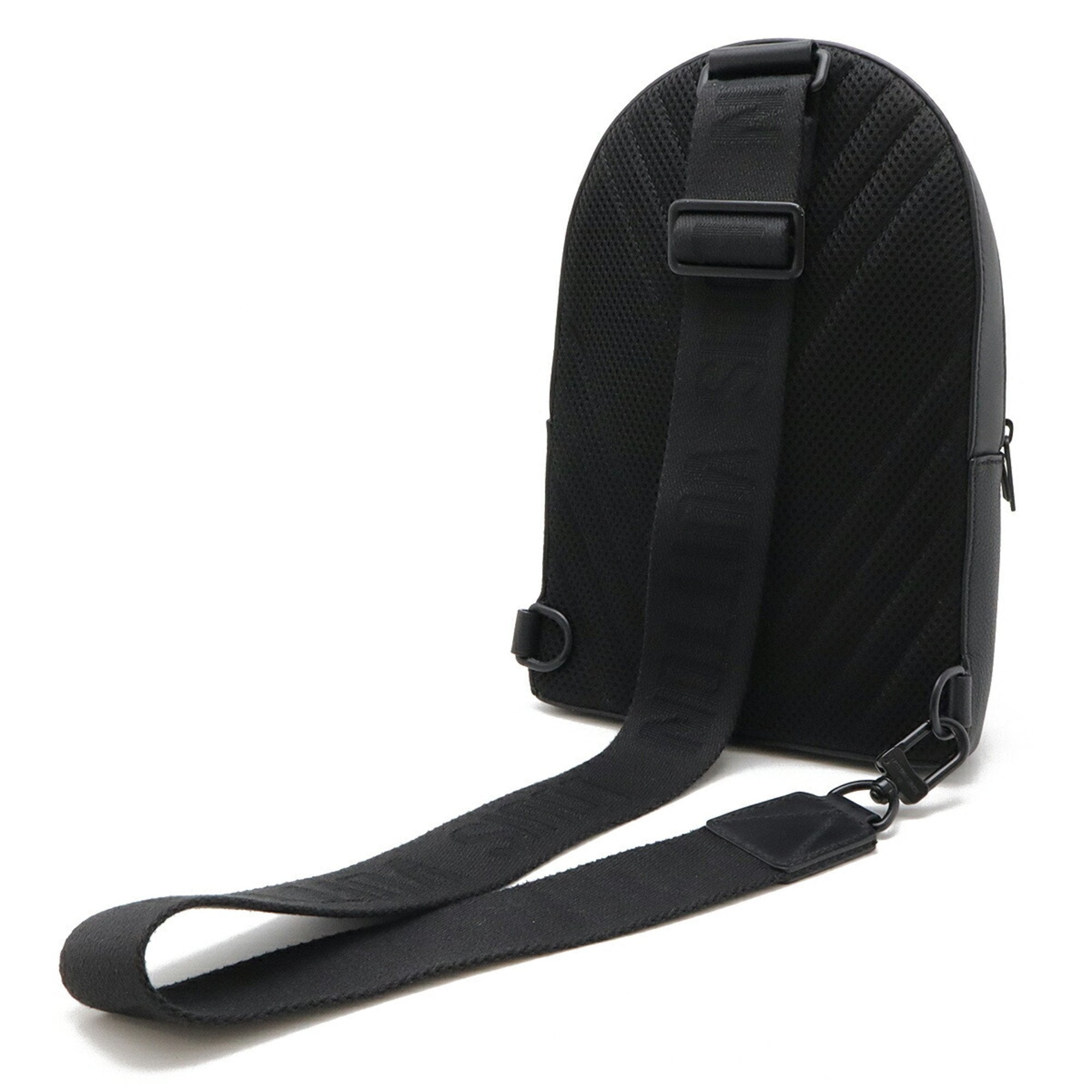 Louis Vuitton Black Noir Leather Shoulder Bag Sling Bag (Pre-Owned)