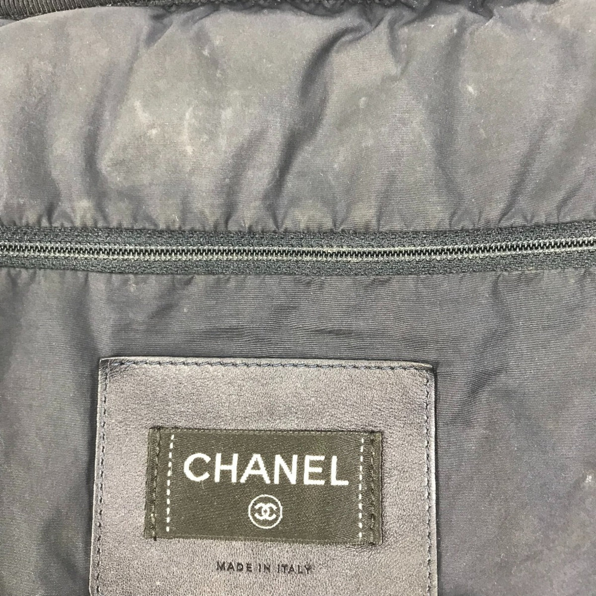 Chanel Navy Pink Nylon Tweed Fanny Pack Shoulder Bag (Pre-Owned)