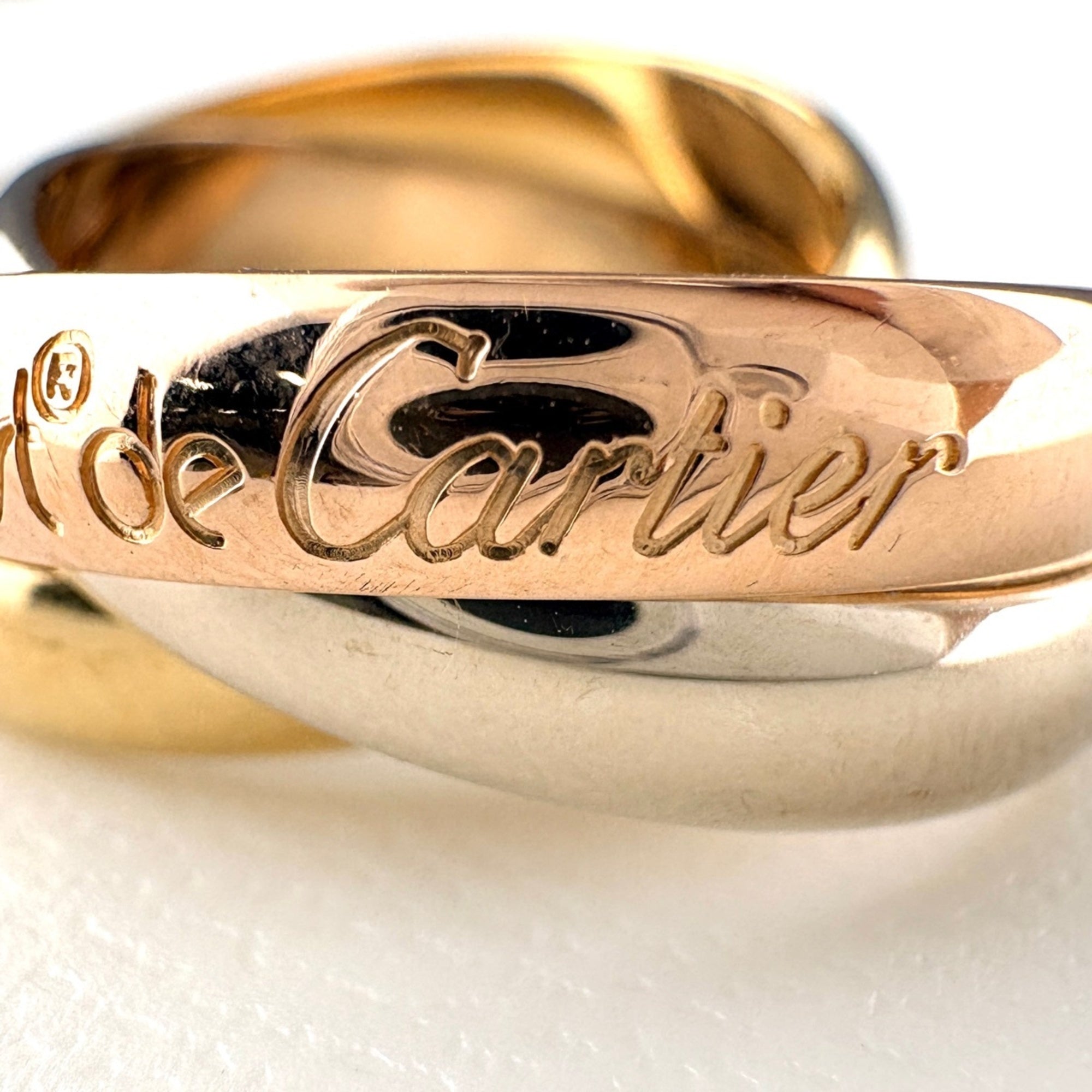 Cartier Yellow Gold (18K) Band Ring (Pre-Owned)