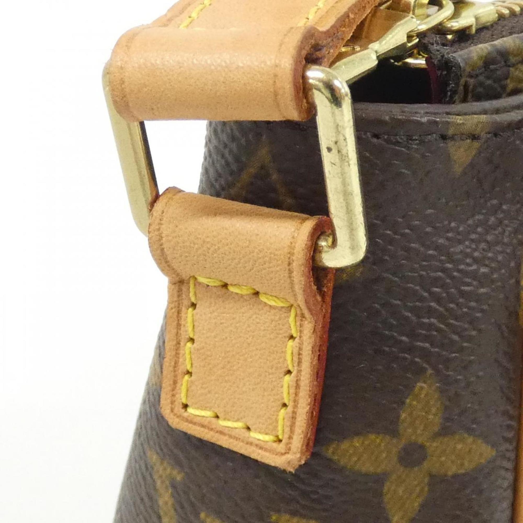 Louis Vuitton Brown Coated Canvas Shoulder Bag (Pre-Owned)