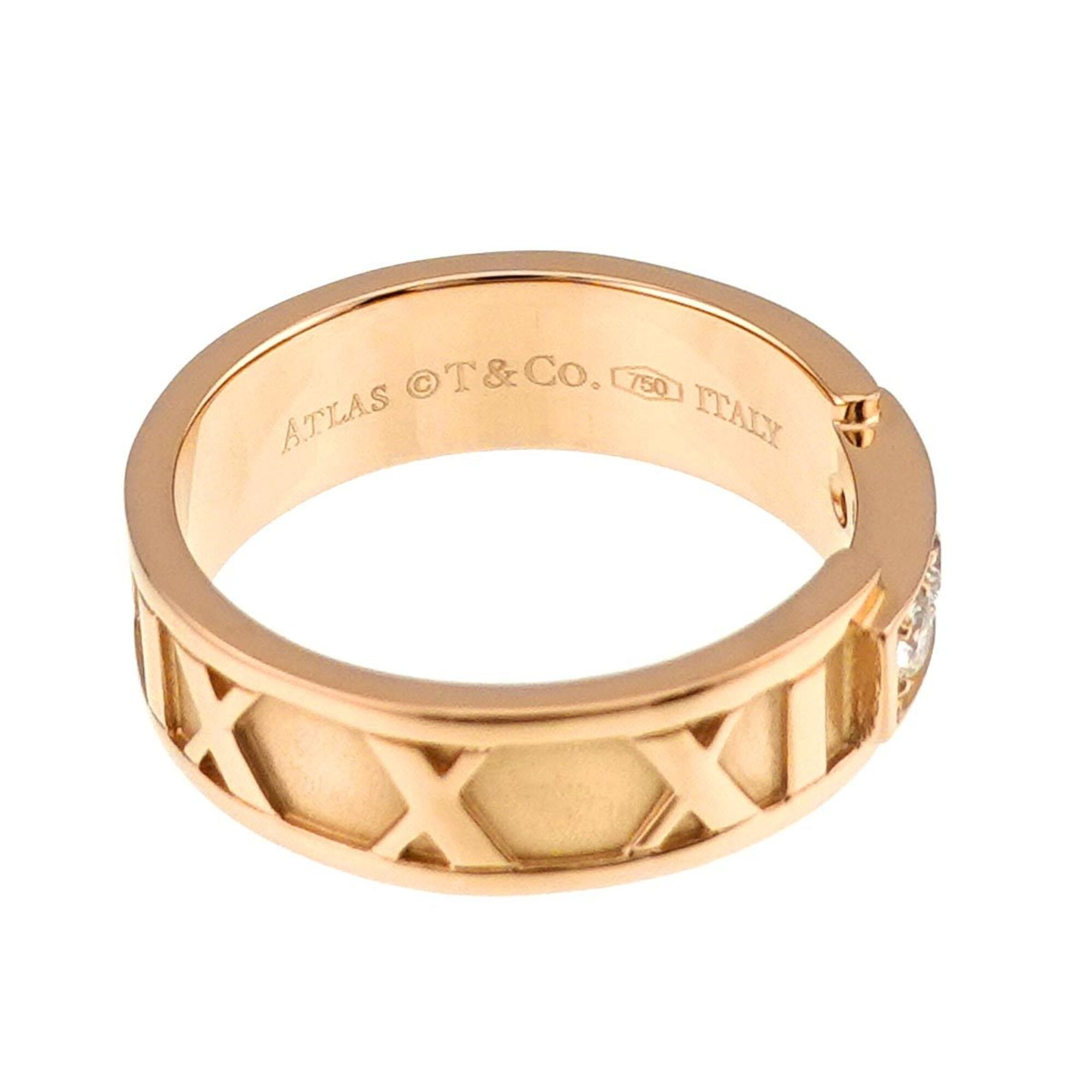 Tiffany Pink Gold (18K) Band Ring (Pre-Owned)