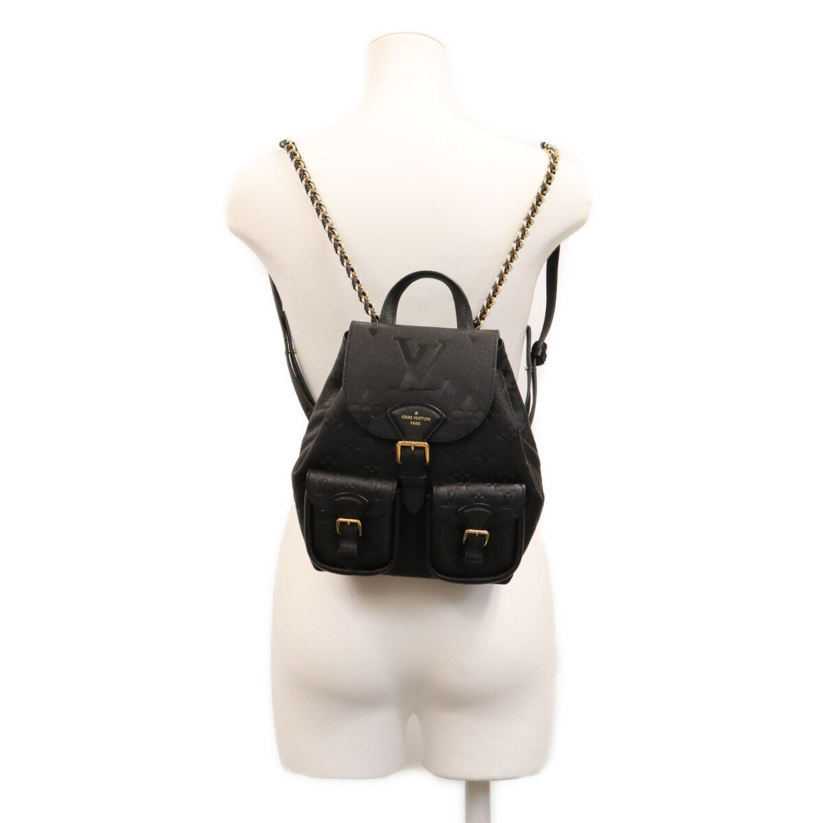 Louis Vuitton Black Monogram Empreinte Backpack (Pre-Owned)