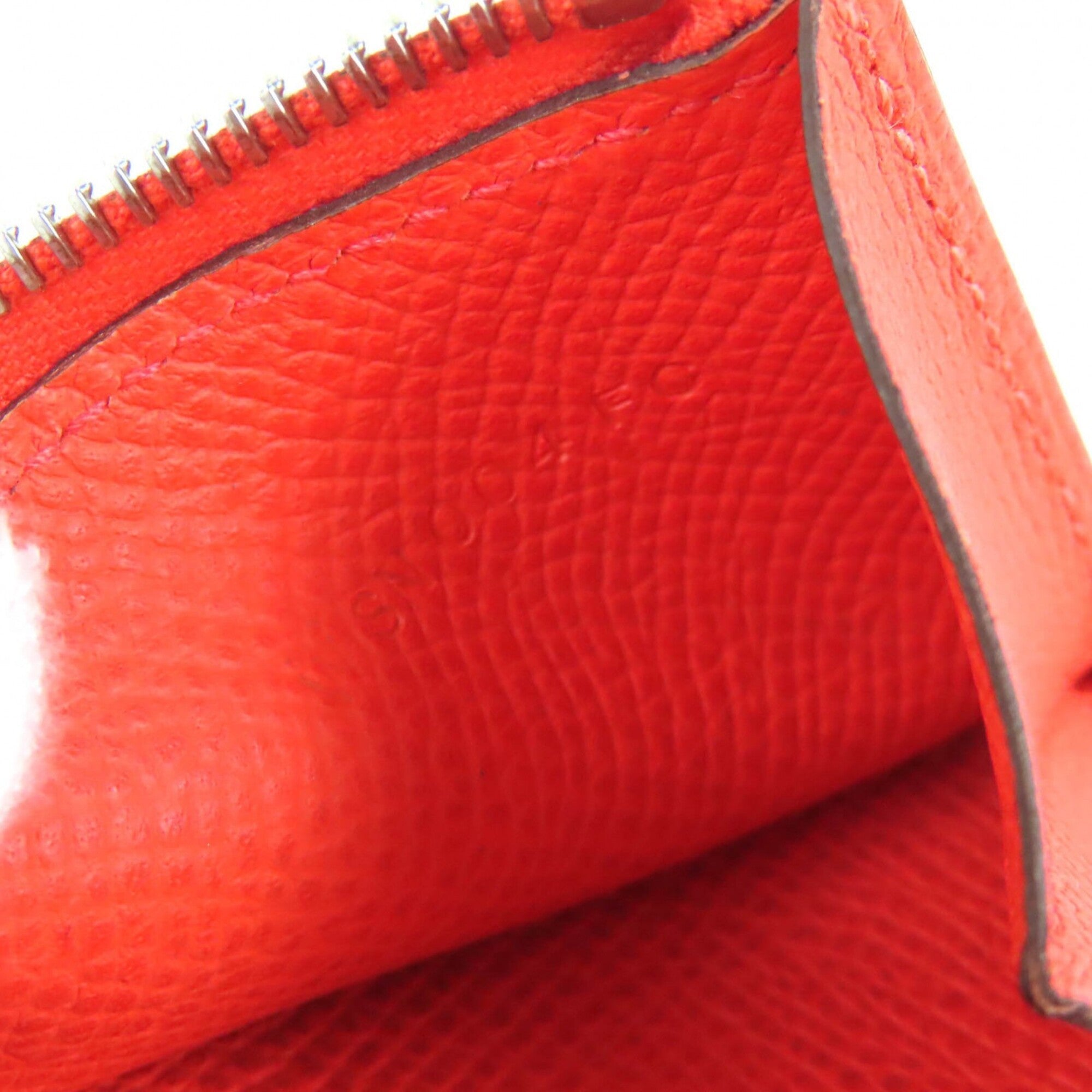 Hermes Orange Epsom Leather Wallet (Bi-Fold) (Pre-Owned)