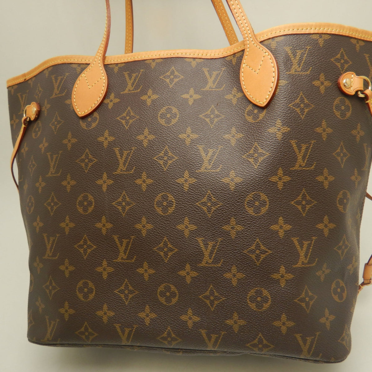 Louis Vuitton Brown Monogram Canvas Tote Bag (Pre-Owned)