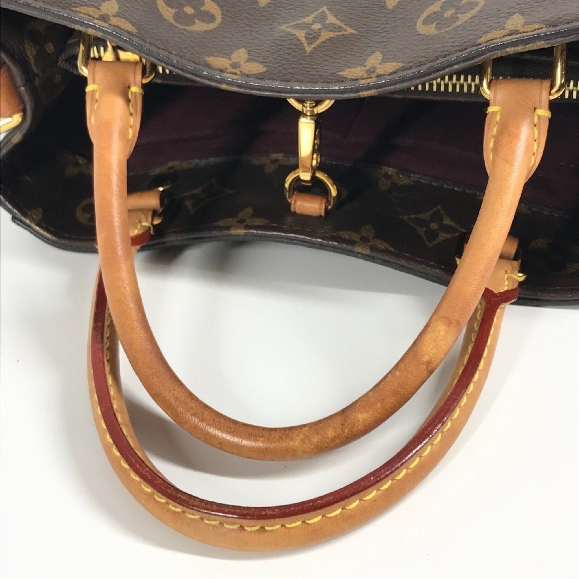 Louis Vuitton Brown Monogram Monogram Handbag Shoulder Bag Tote Bag (Pre-Owned)