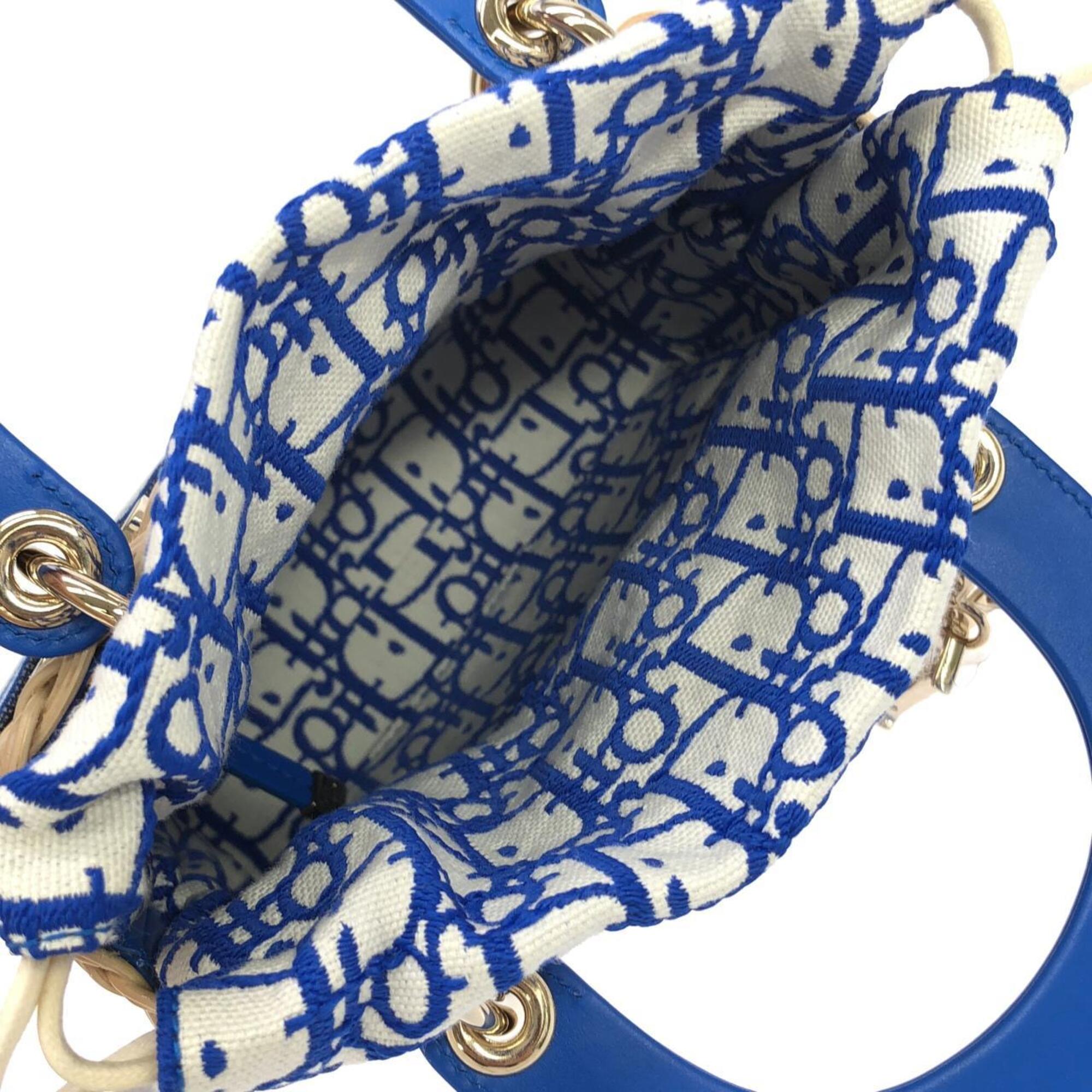 Christian Dior Canvas Handbag (Pre-Owned)