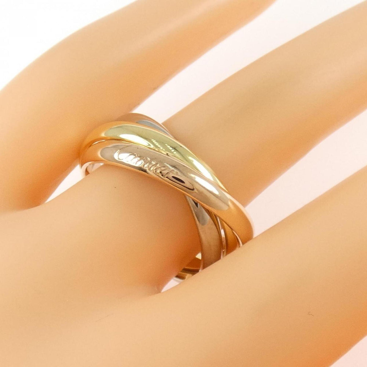 Cartier Yellow Gold (18K) Pink Gold (18K) White Gold (18K) Band Ring (Pre-Owned)