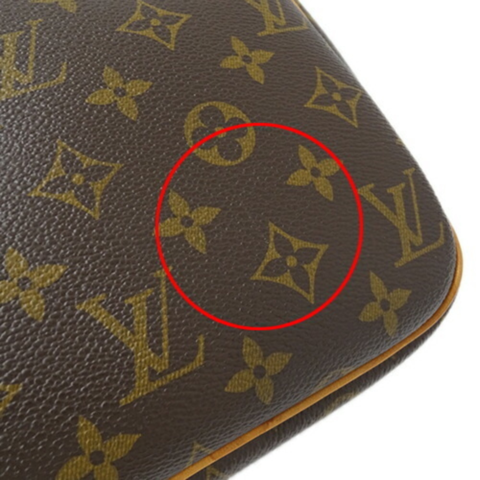 Louis Vuitton Brown Galle Monogram Monogram Handbag (Pre-Owned)