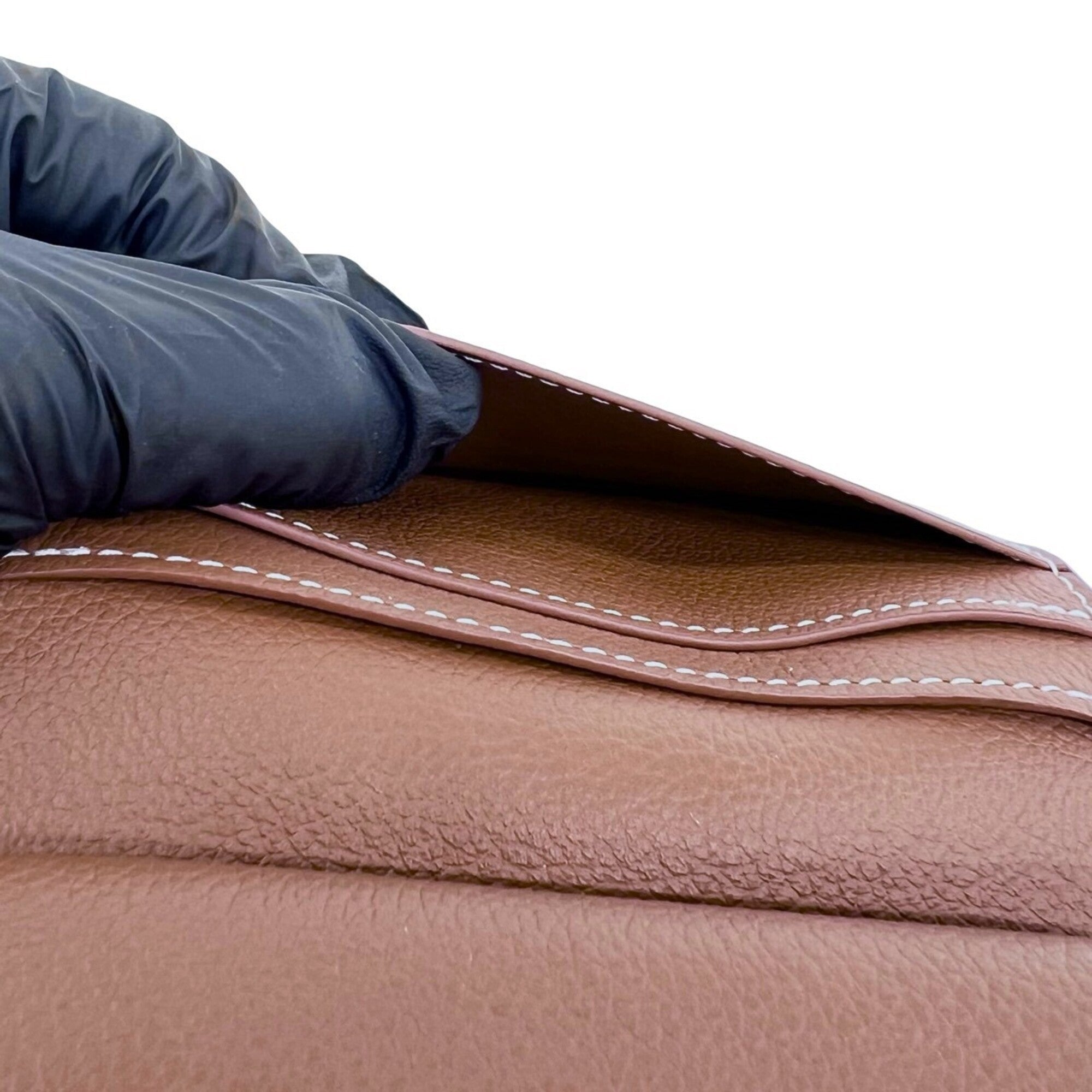Louis Vuitton Brown Leather Wallet (Bi-Fold) (Pre-Owned)