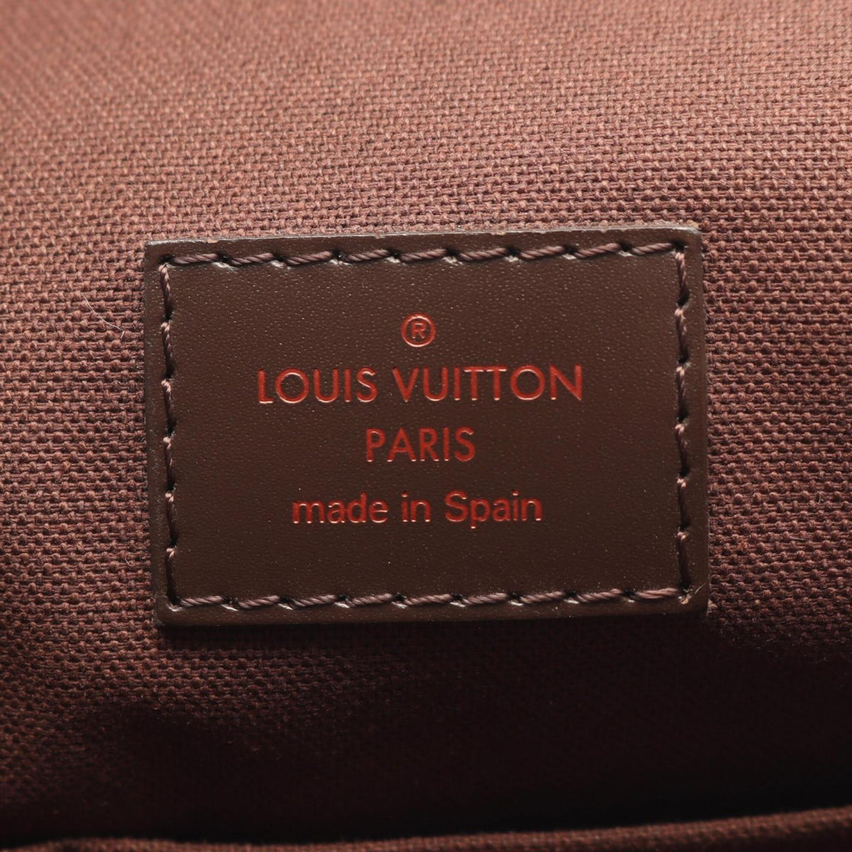 Louis Vuitton Brown Damier Canvas Coated Canvas Damier Canvas Leather Handbag Shoulder Bag (Pre-Owned)