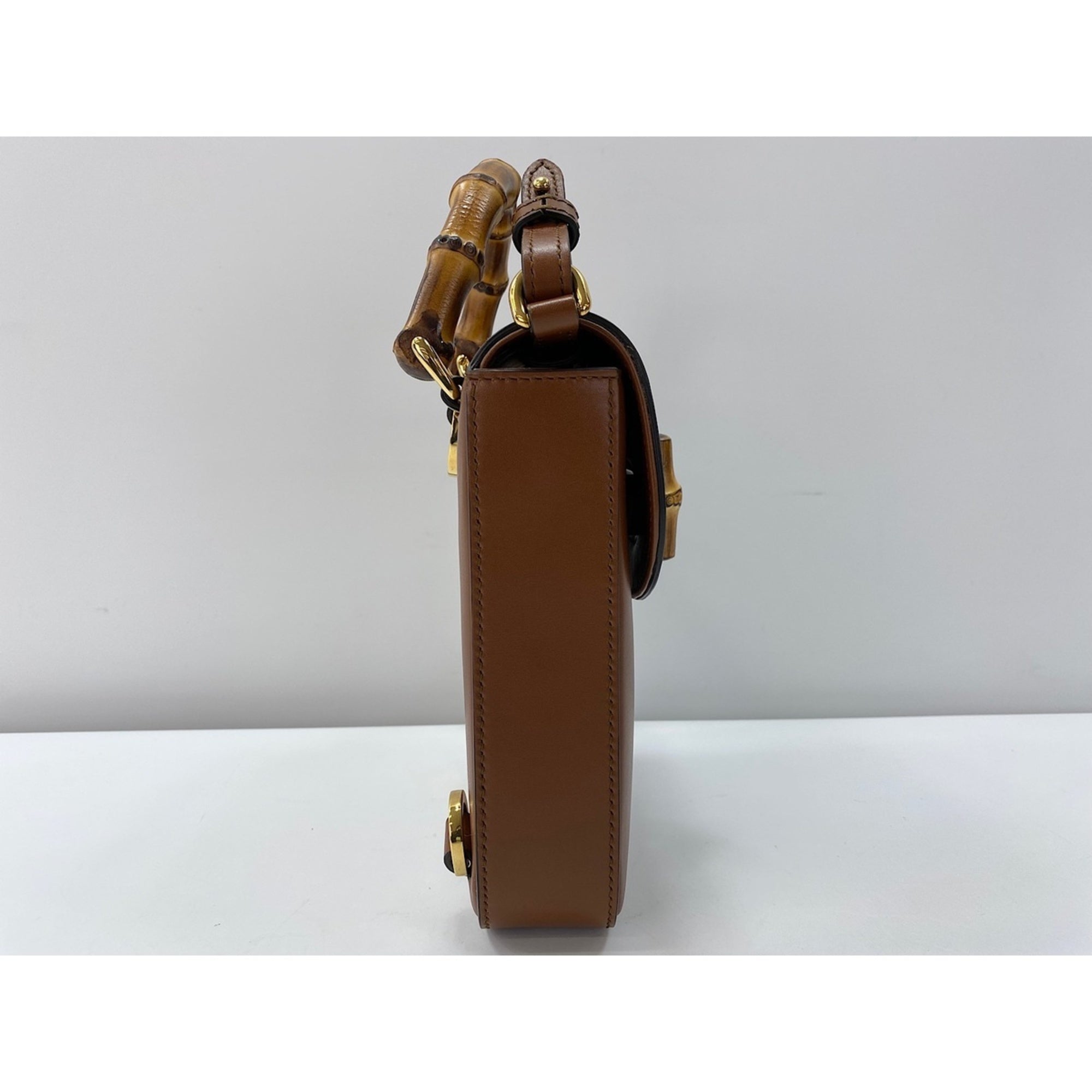 Gucci Bamboo Brown Shoulder Bag (Pre-Owned)
