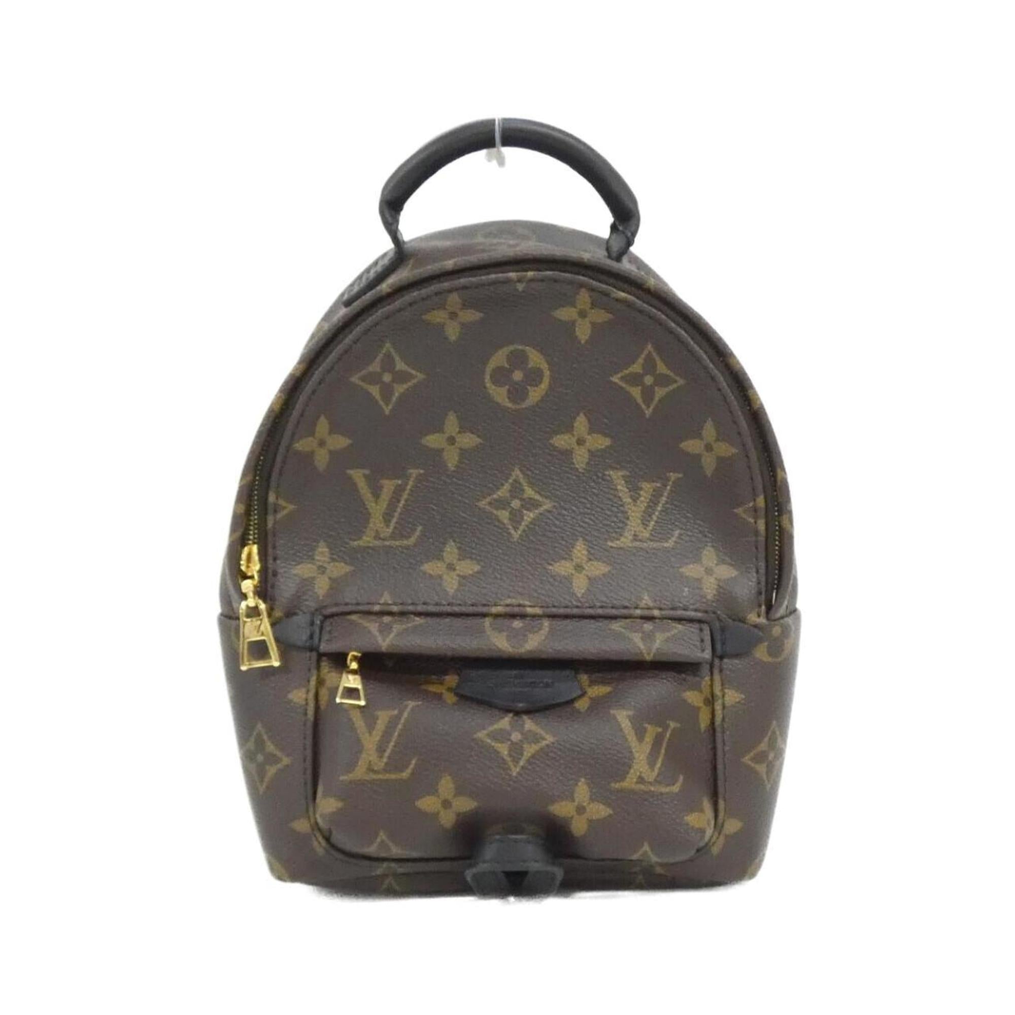 Louis Vuitton Marron Coated Canvas Backpack (Pre-Owned)