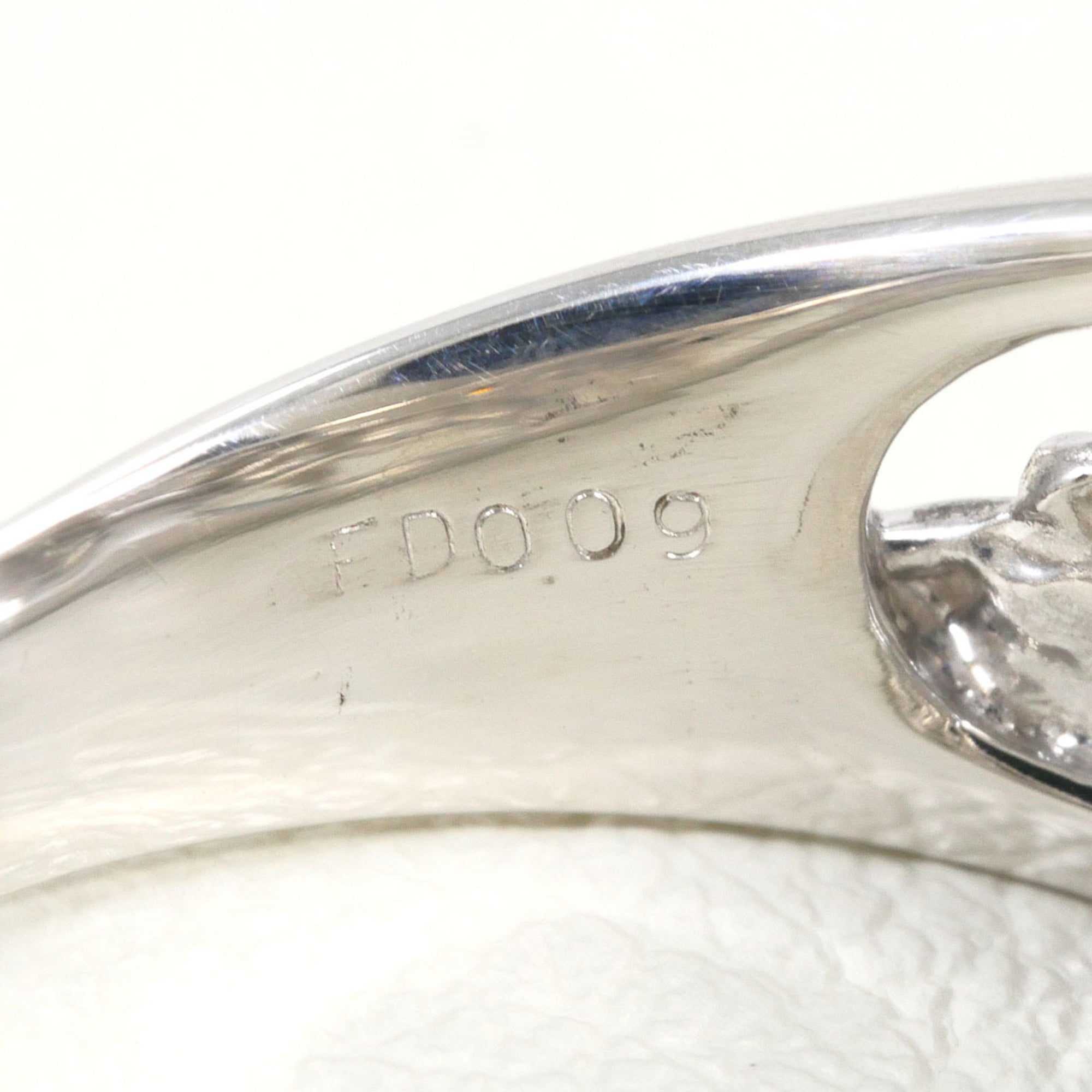 Unbranded White Gold Yellow White Gold (18K) Band Ring (Pre-Owned)