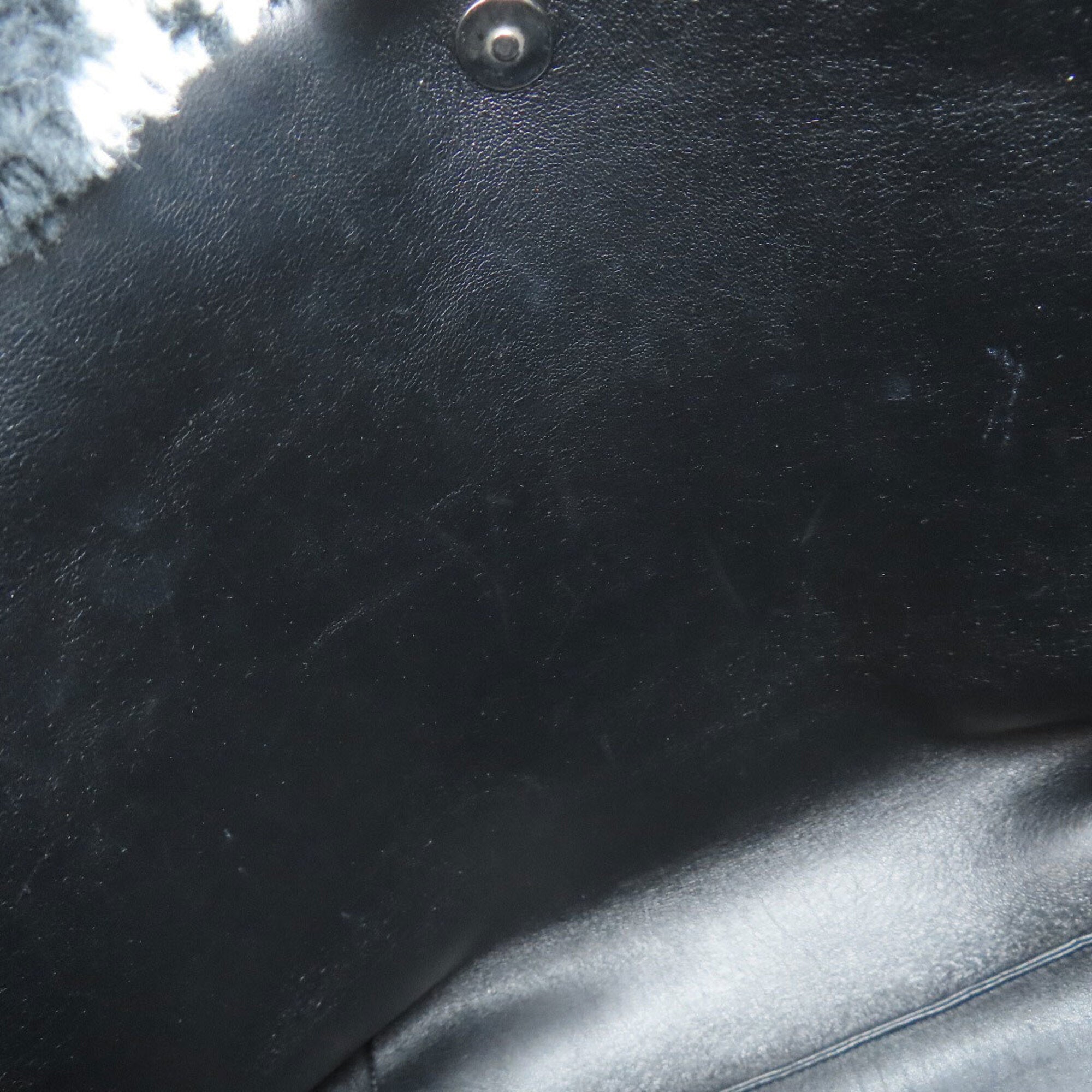 Balenciaga Black Fur Handbag (Pre-Owned)