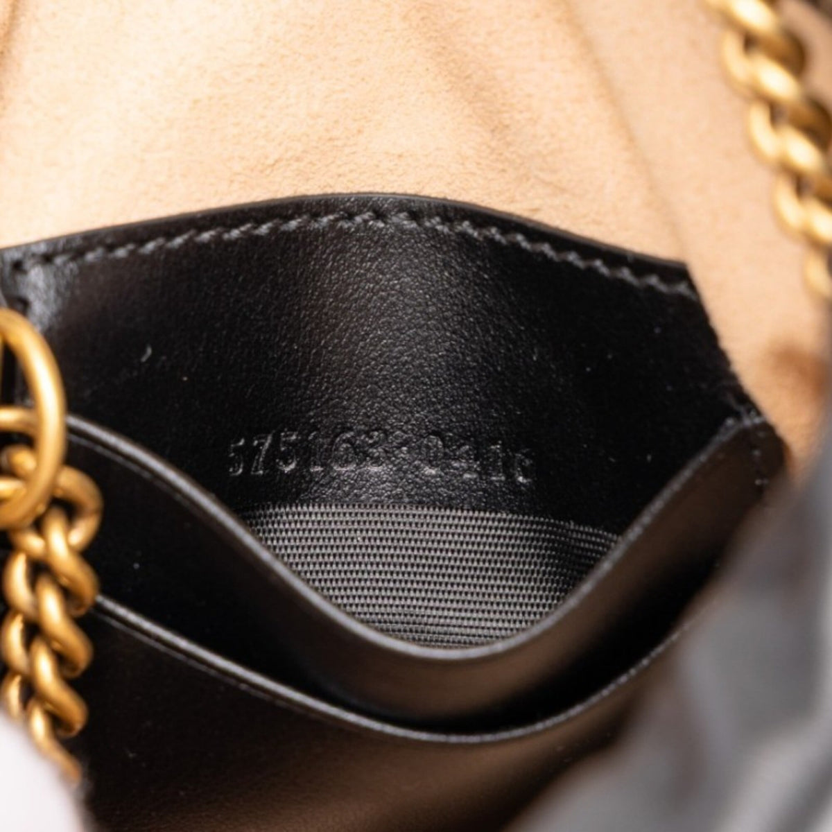 Gucci Black Leather Pochette Shoulder Bag (Pre-Owned)