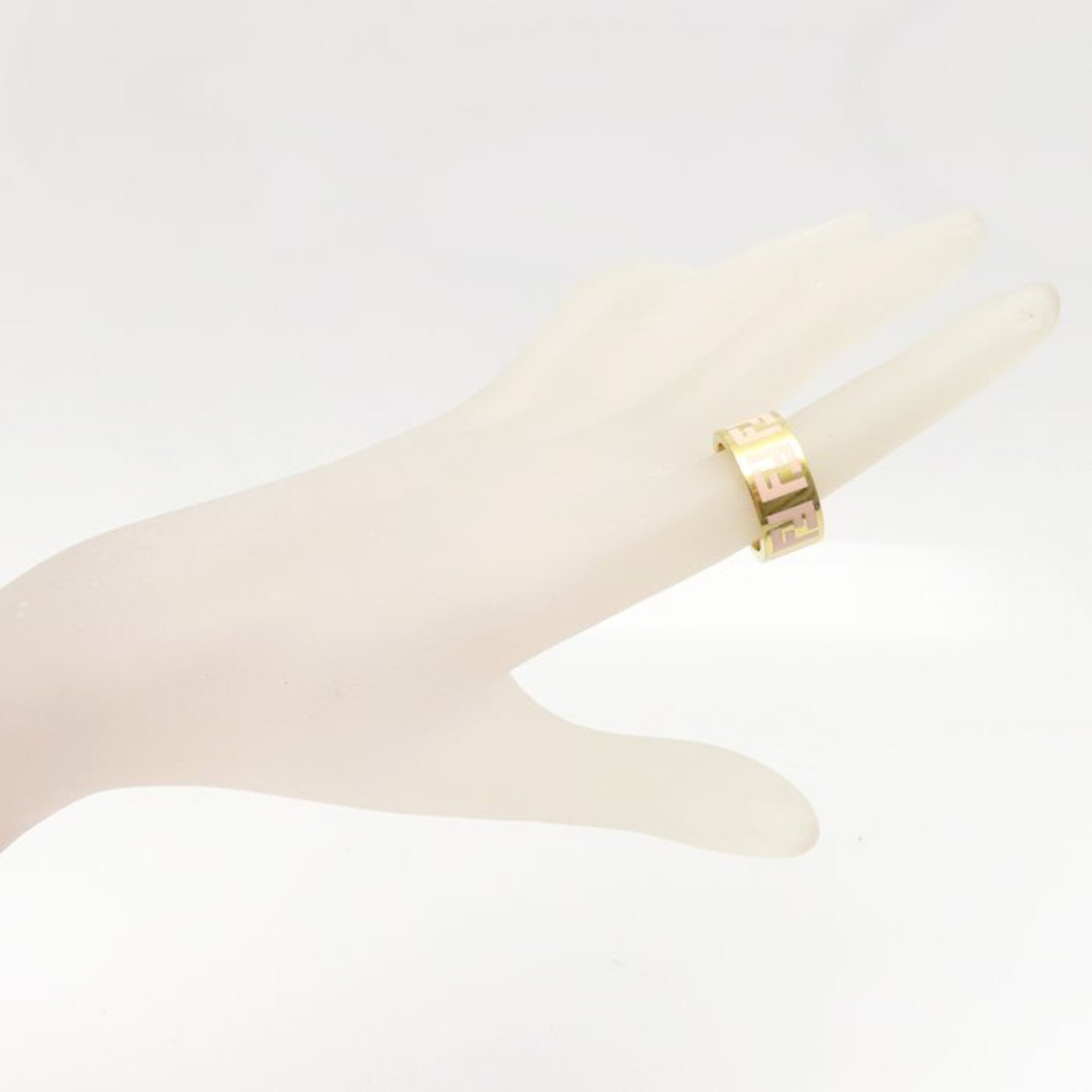 Fendi Enamel Band Ring (Pre-Owned)