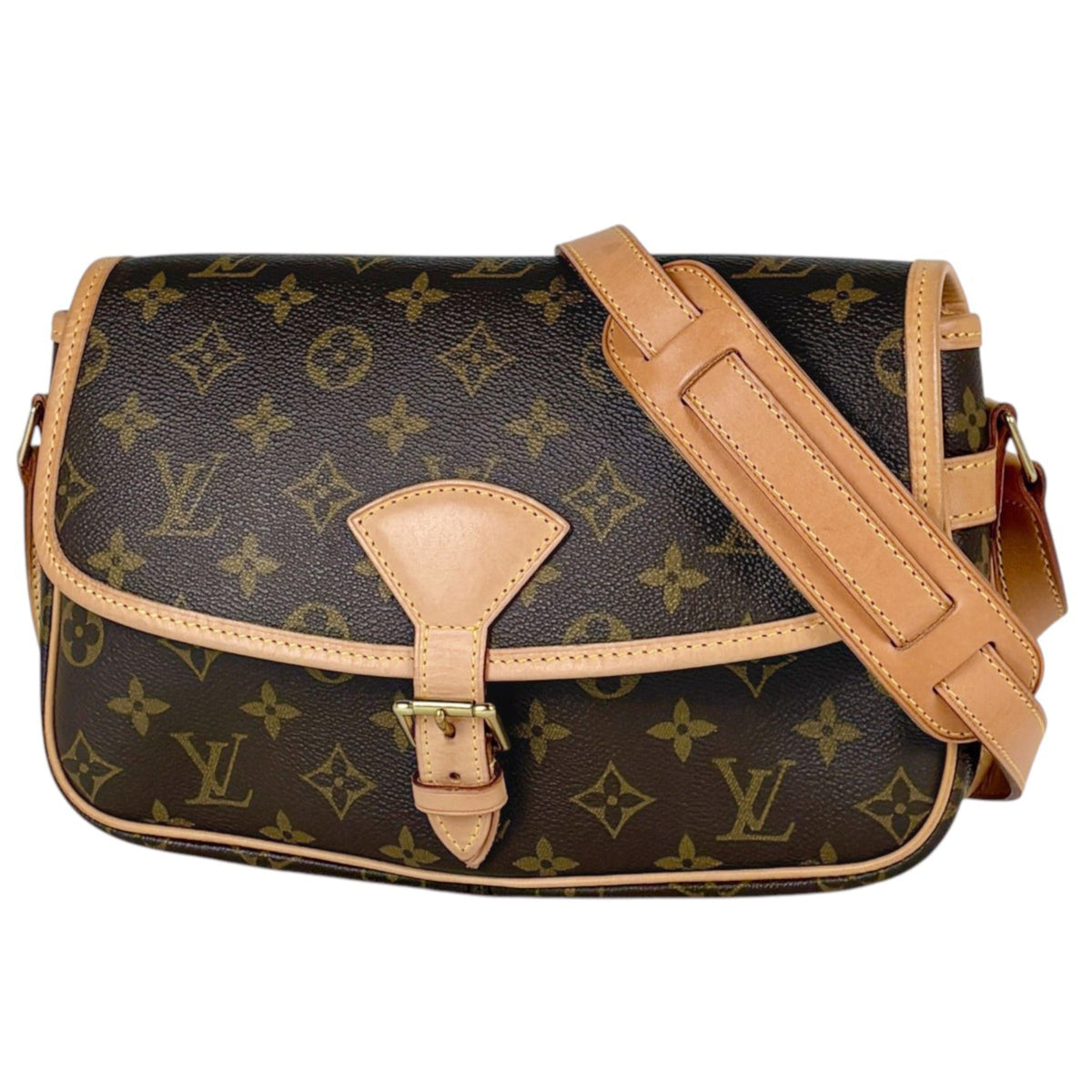 Louis Vuitton Monogram Brown Monogram Shoulder Bag (Pre-Owned)