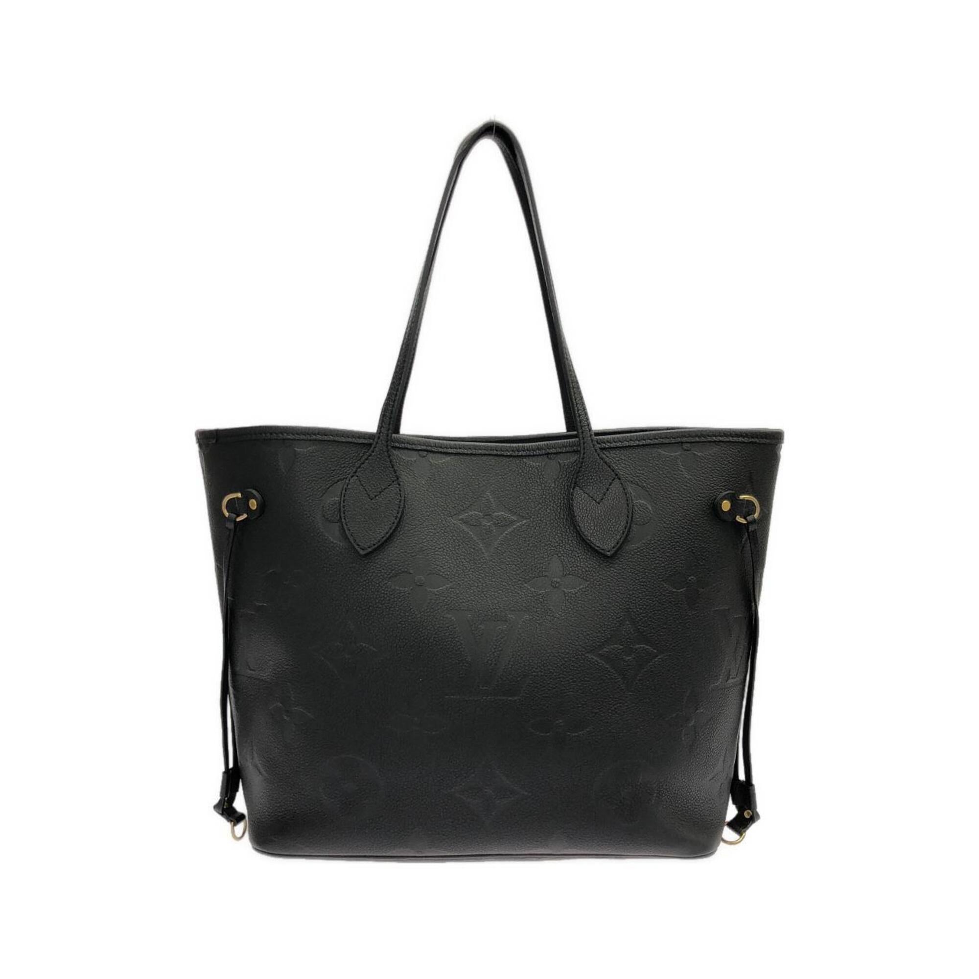Louis Vuitton Black Leather Handbag Pouch (Pre-Owned)