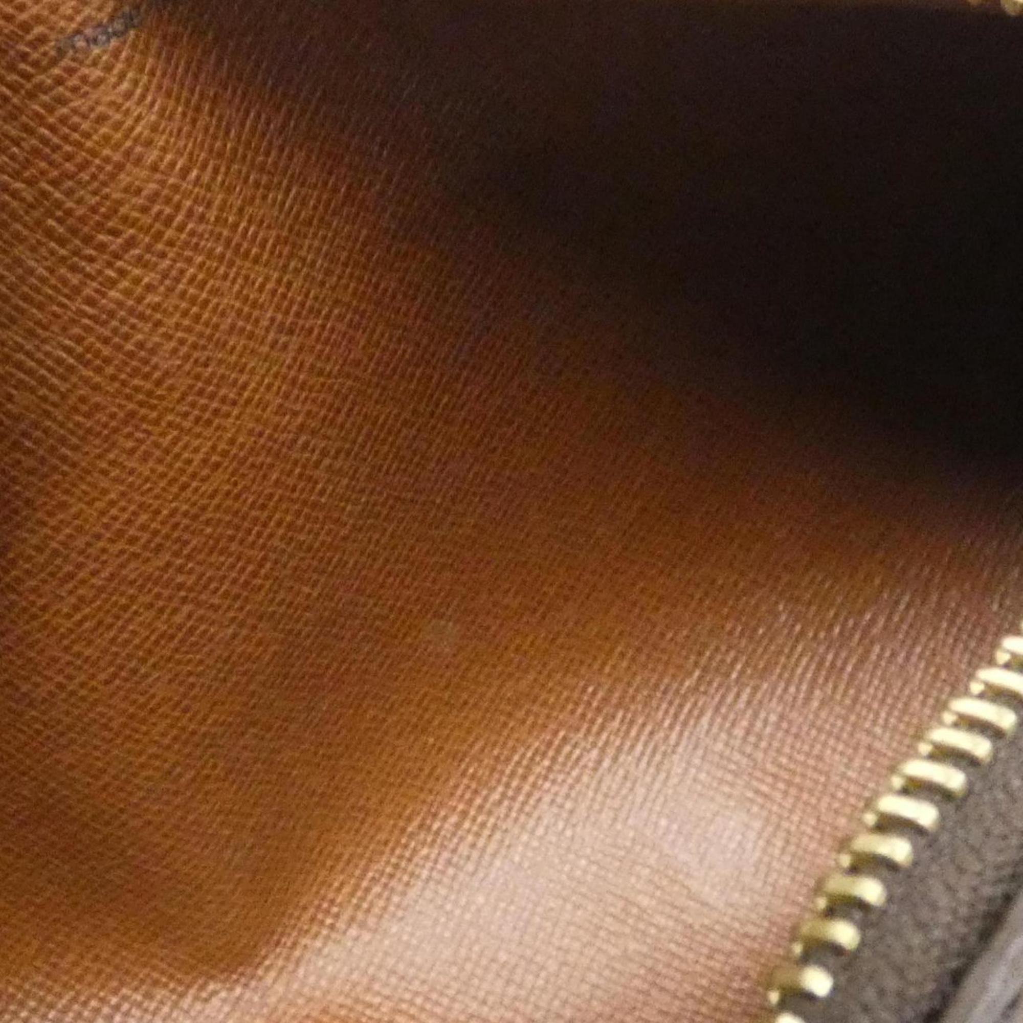 Louis Vuitton Marron Coated Canvas Handbag (Pre-Owned)