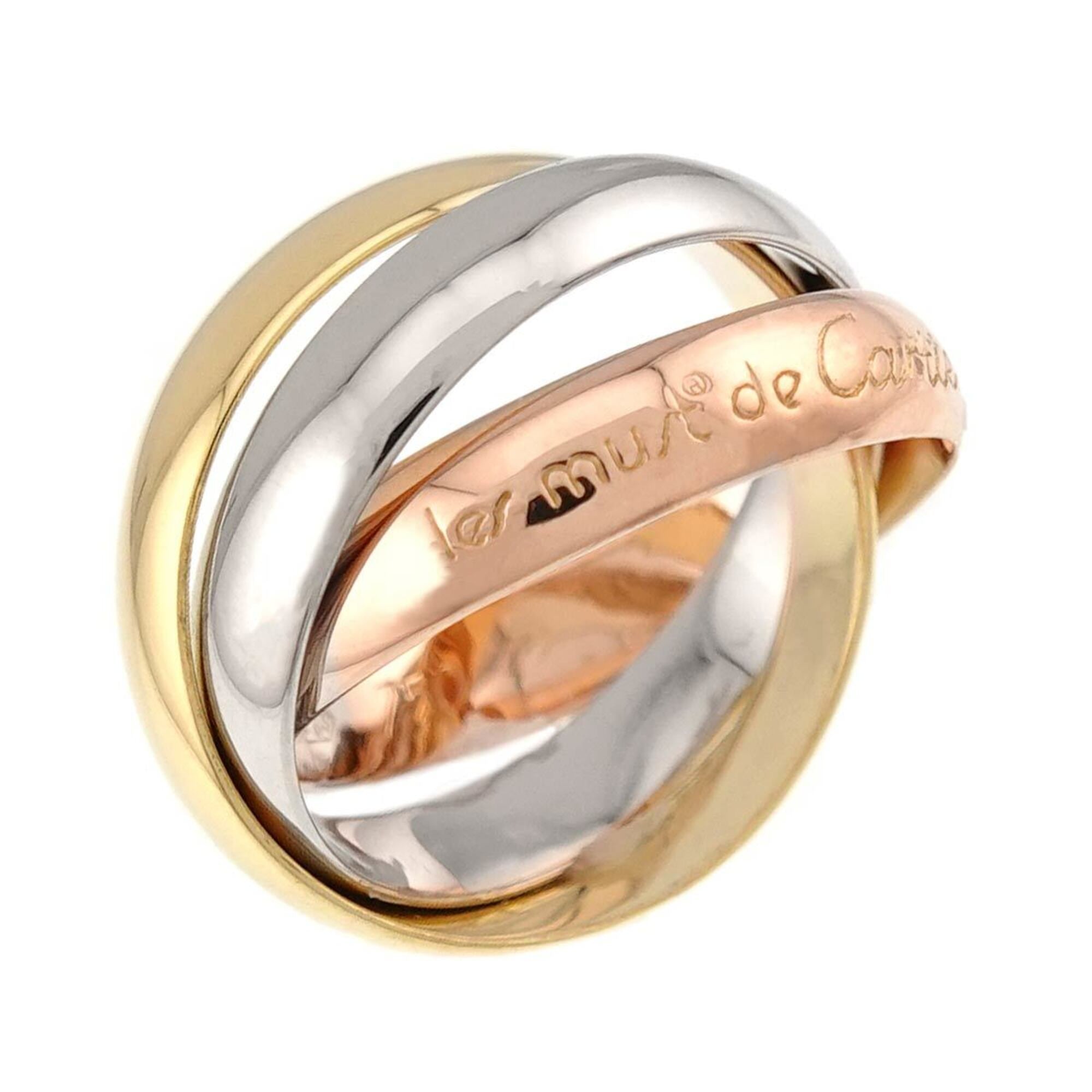 Cartier Yellow Gold (18K) Pink Gold (18K) White Gold (18K) Band Ring (Pre-Owned)