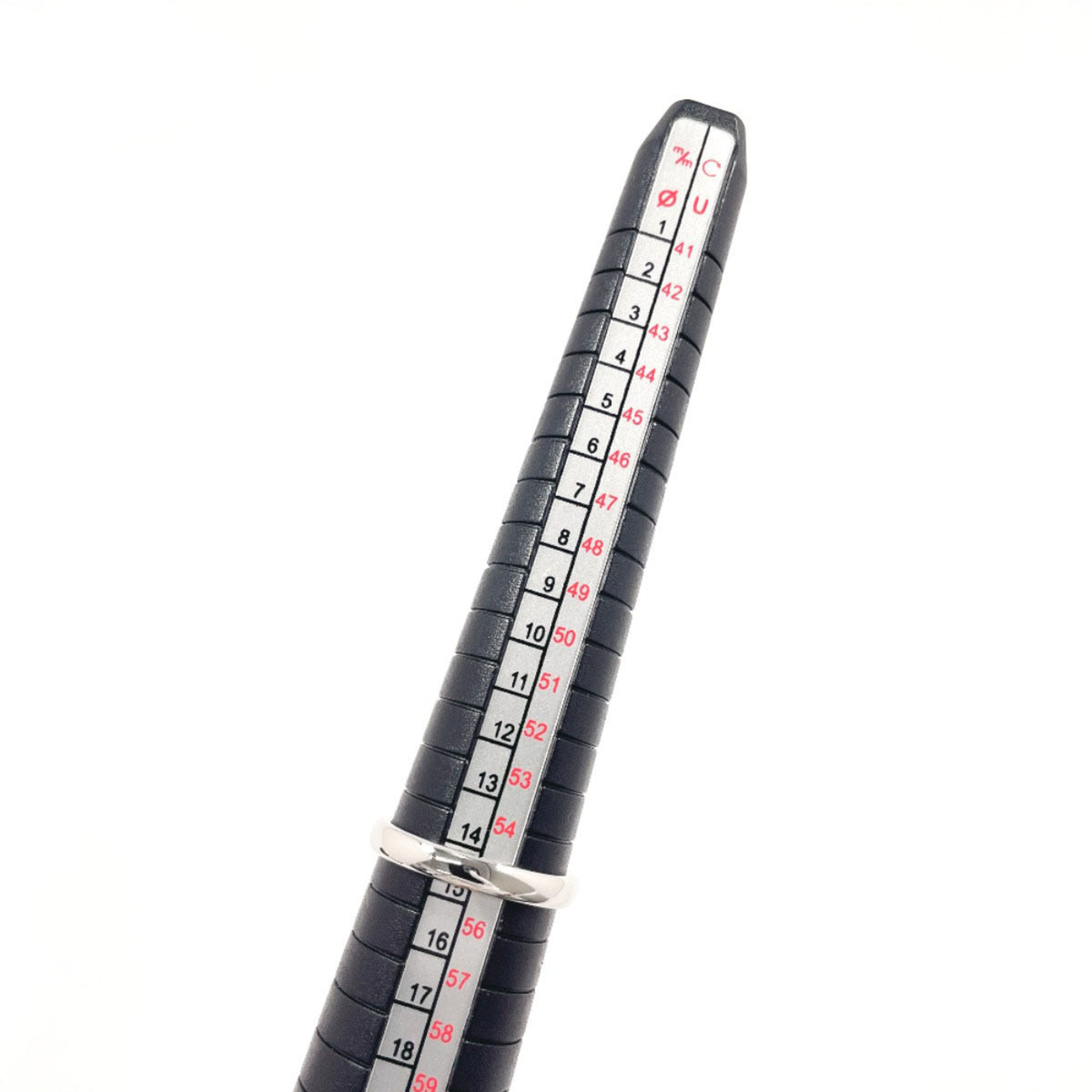 Tiffany Silver Platinum 950 Band Ring (Pre-Owned)