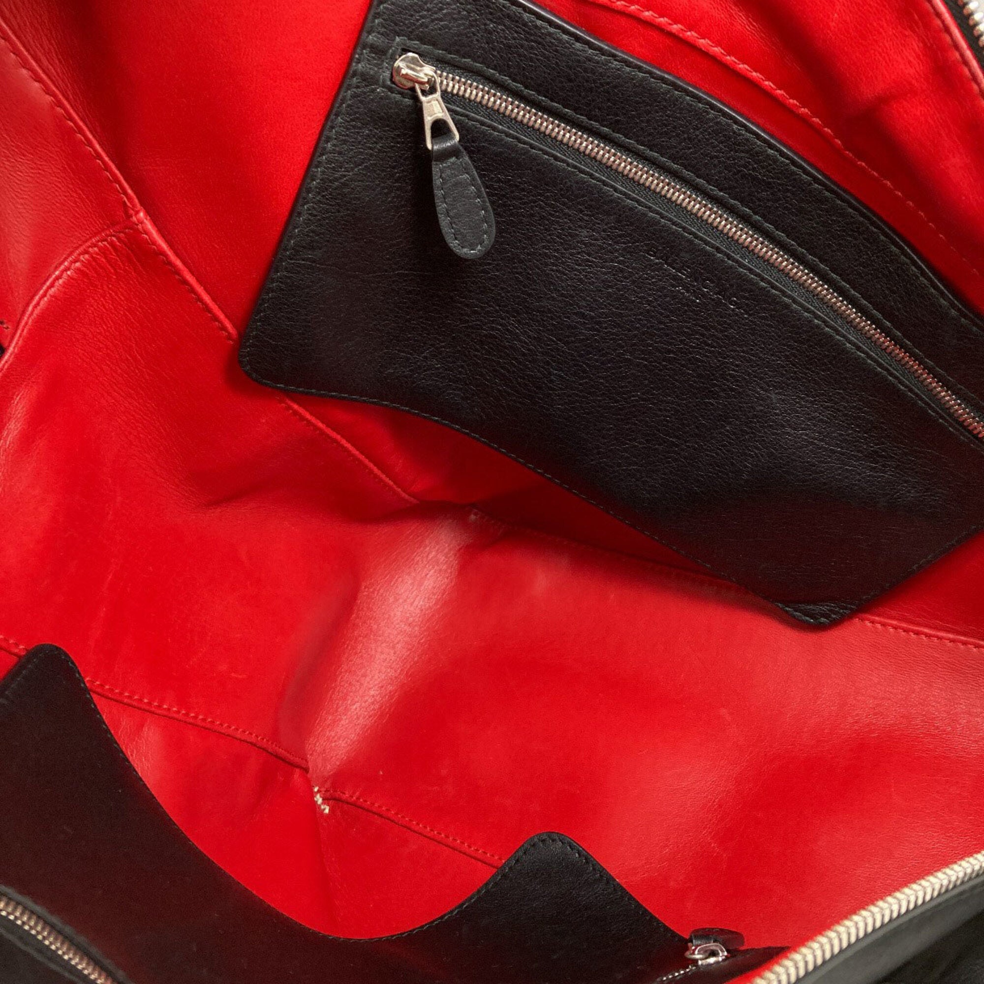 Balenciaga Black Leather Handbag (Pre-Owned)
