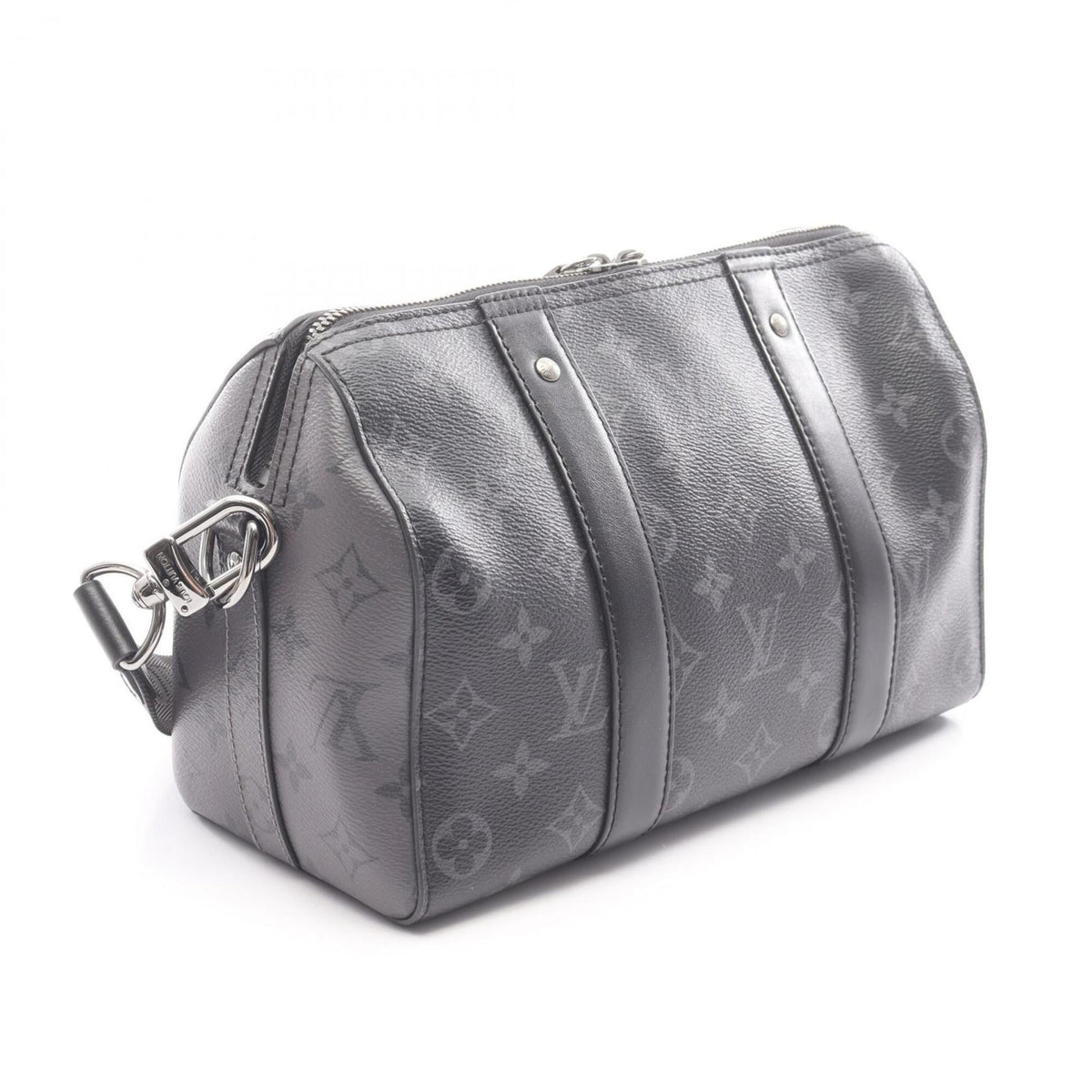 Louis Vuitton Black Gray Monogram Monogram Eclipse Handbag Shoulder Bag (Pre-Owned)