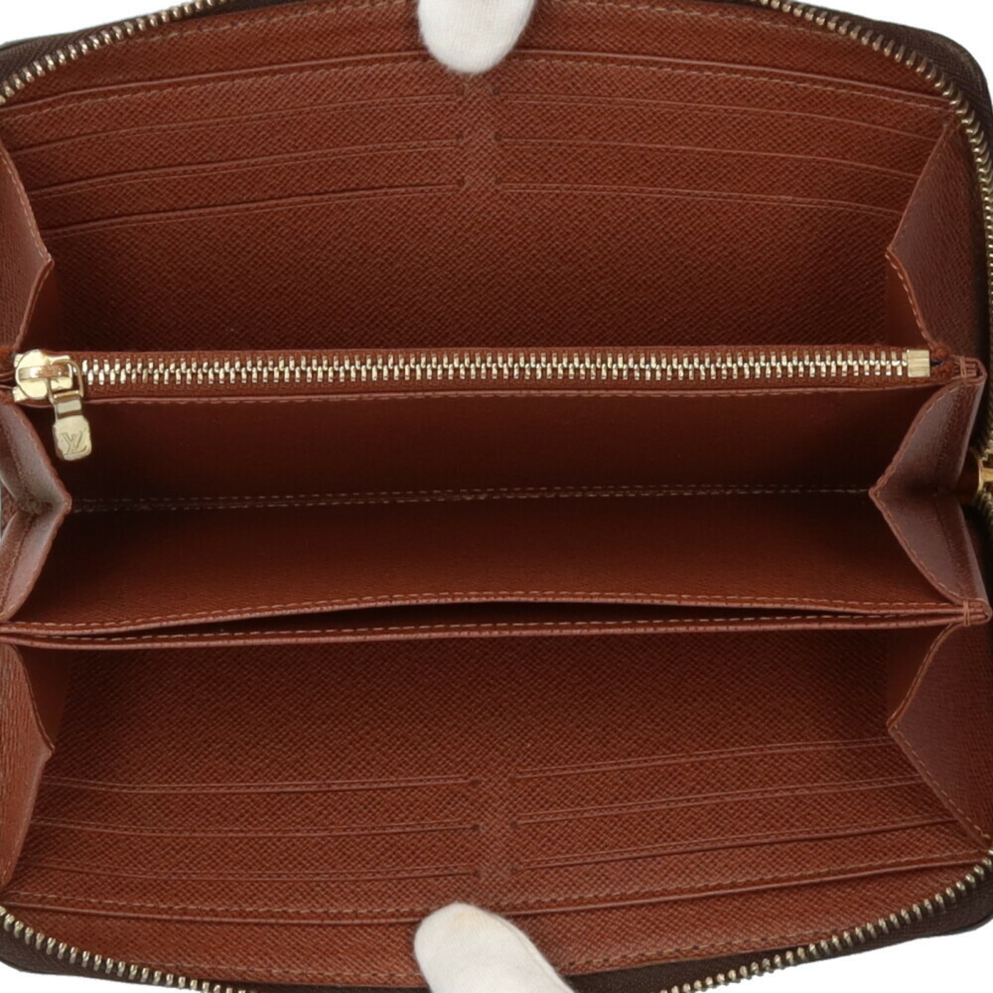 Louis Vuitton Monogram Brown Monogram Long Wallet (Bi-Fold) (Pre-Owned)