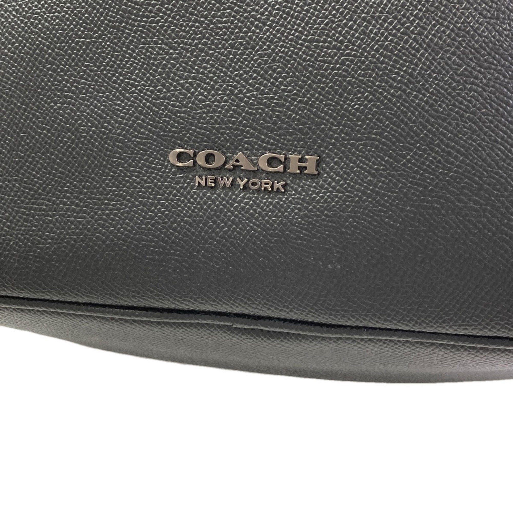 Coach Black Pvc Backpack (Pre-Owned)