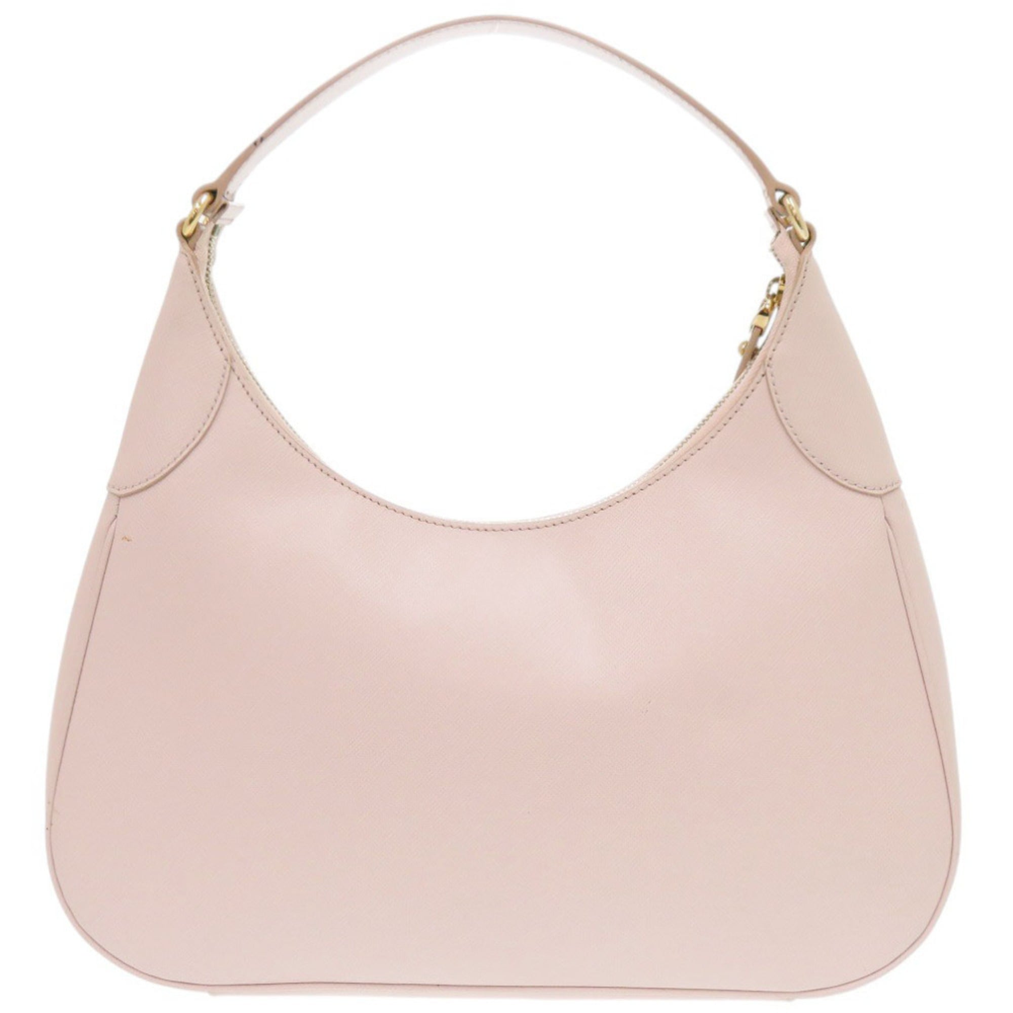 Salvatore Ferragamo Pink Leather Shoulder Bag (Pre-Owned)